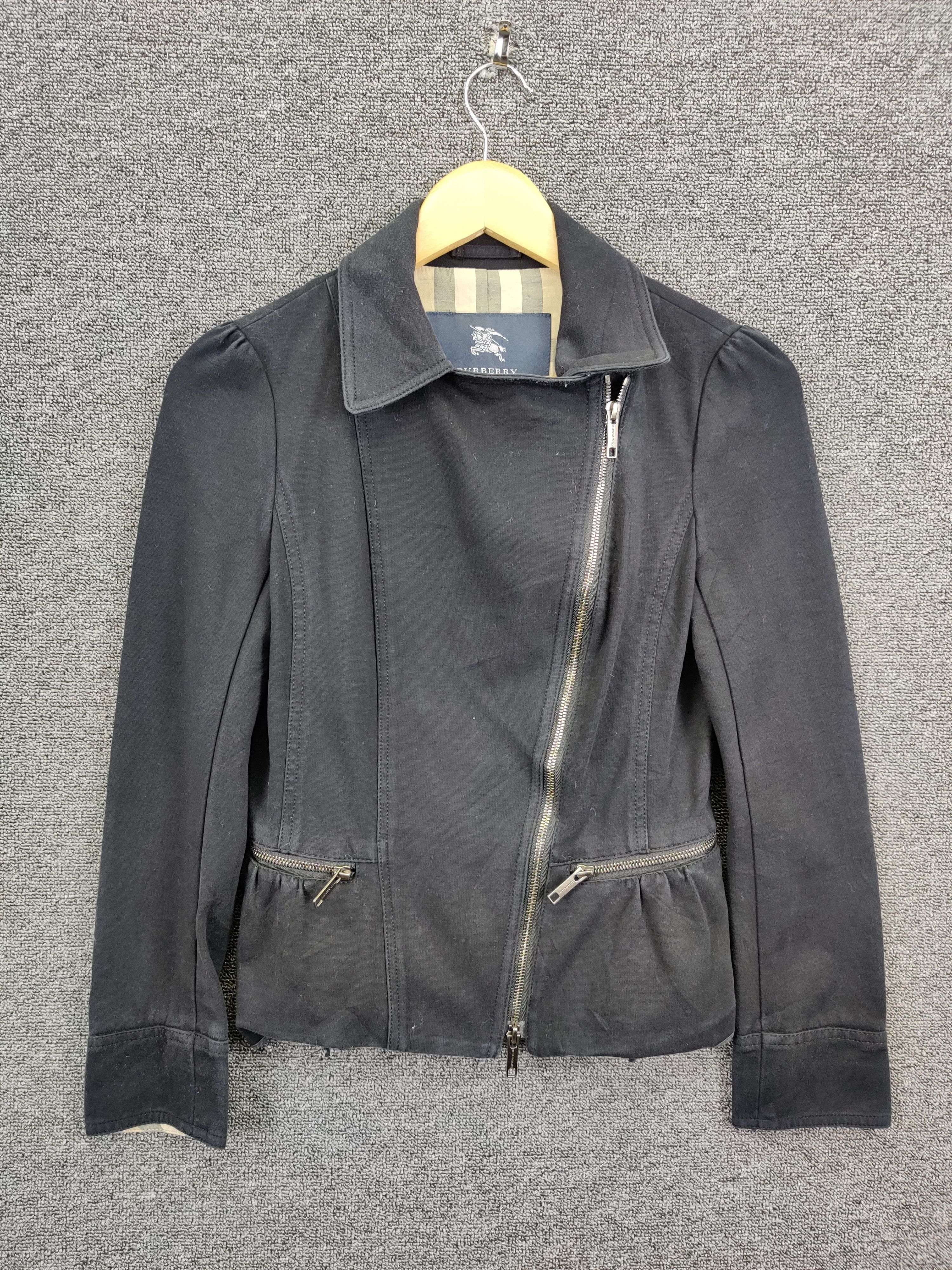 Vintage Burberry London Nova Check Bondage Jacket