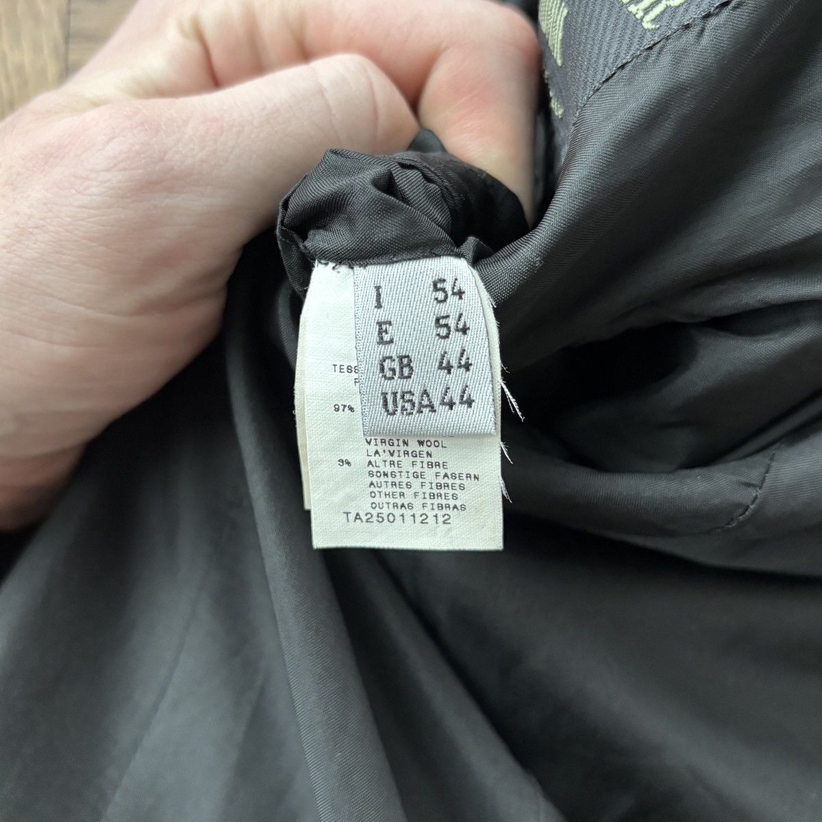 Jean Paul Gaultier × Vintage 1990s Jean Paul Gaultier Suit Jacket 90s Vintage Blazer JPG Size 44R - 5 Thumbnail