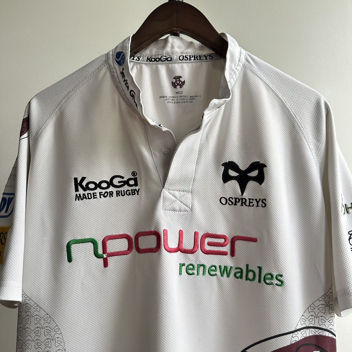 Vintage VINTAGE KOOGA OSPREYS 2008/09 AWAY RUGBY JERSEY Size US M / EU 48-50 / 2 - 2 Thumbnail