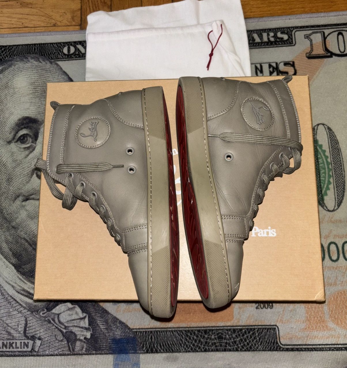 Christian Louboutin Christian Louboutin High Top Size 40(7) Size US 7 / EU 40 - 3 Thumbnail