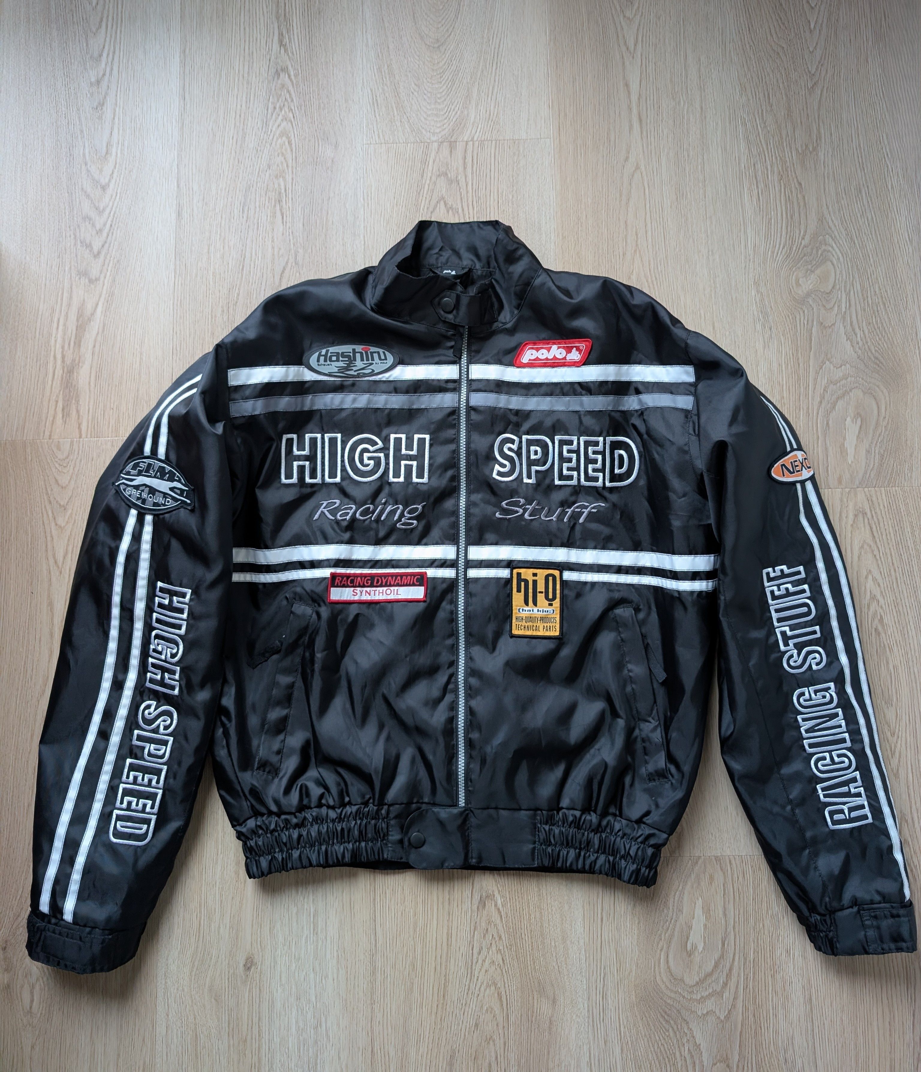 Vintage Vintage POLO High Speed Racing Jacket vs Armor Mens Y2K Size US XL / EU 56 / 4 - 1 Thumbnail