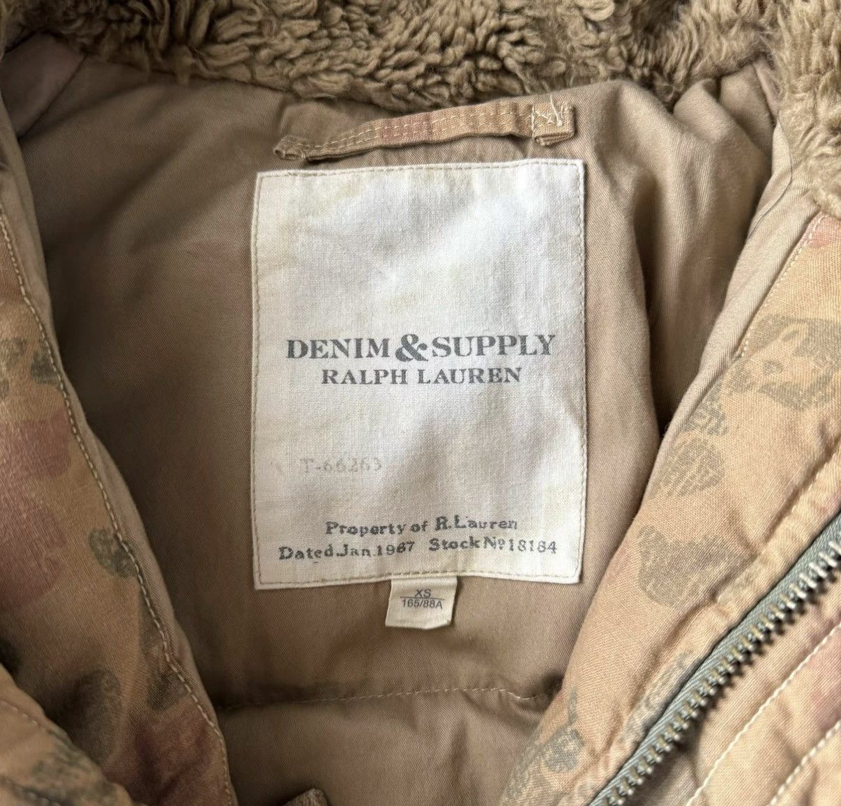 Denim & Supply Ralph Lauren Ralph Lauren Denim Supply Native Graphic Down Jacket K22 Size US XS / EU 42 / 0 - 5 Thumbnail