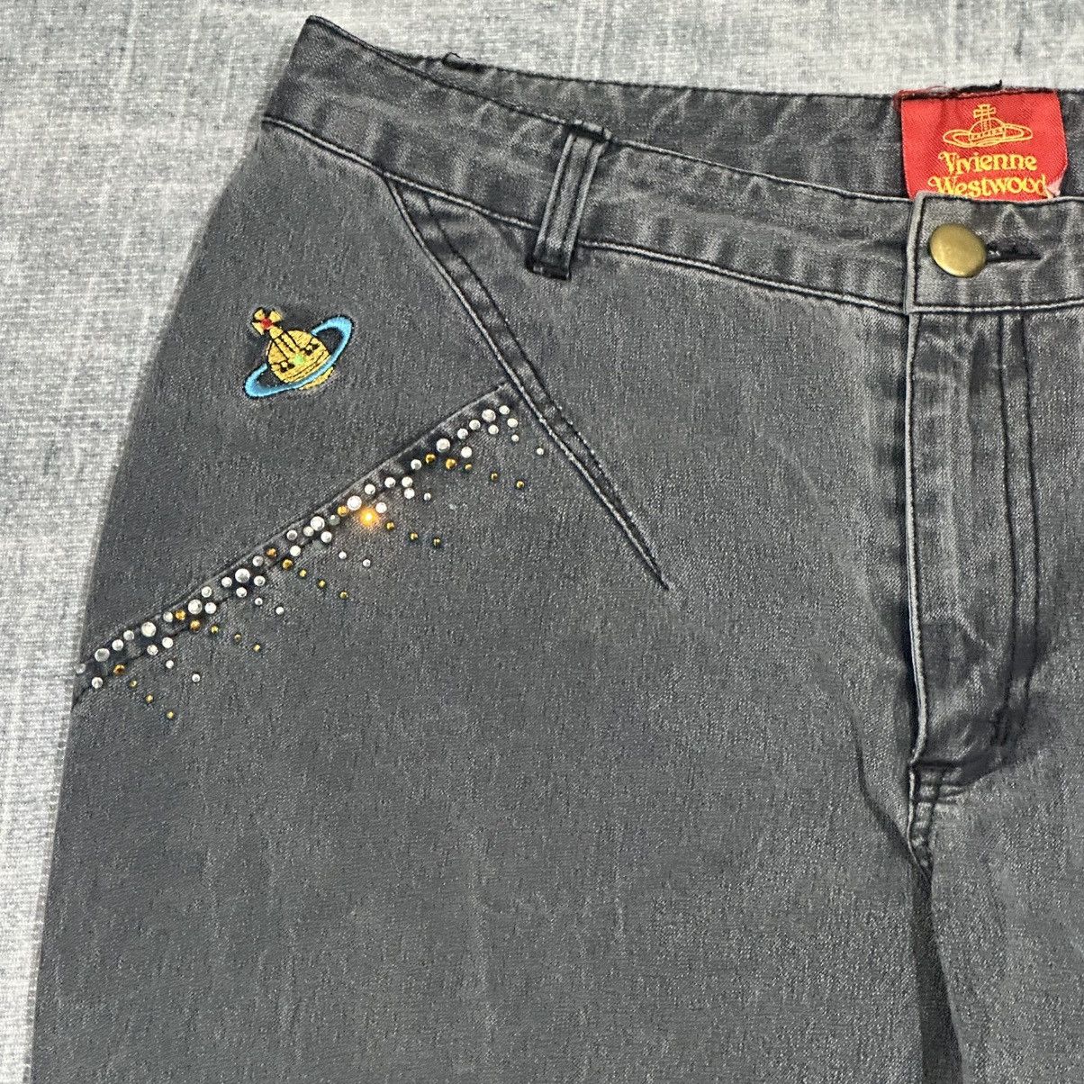 Vivienne Westwood Vivienne Westwood - Orb Logo - Denim Pants Size 28" / US 6 / IT 42 - 5 Thumbnail