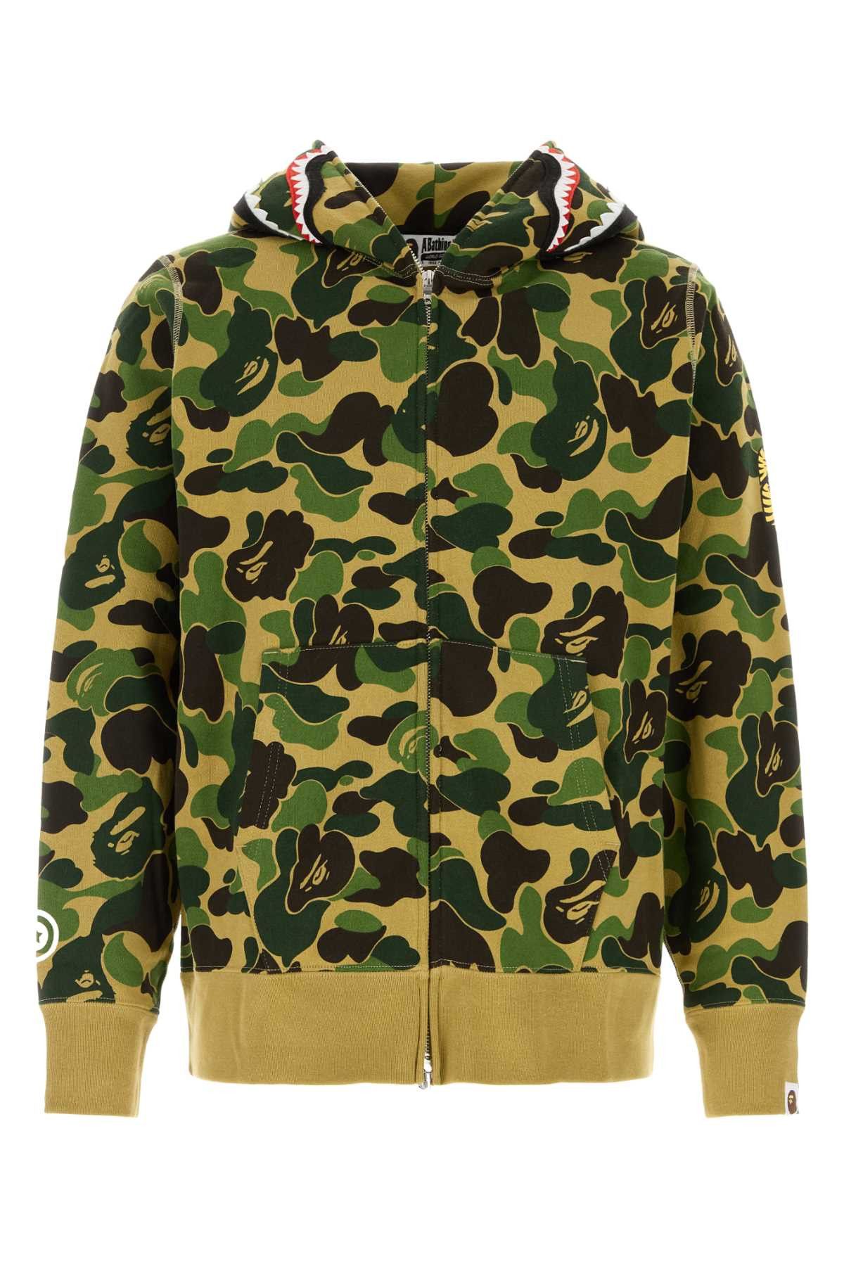 Bape Printed Cotton Abc Camo 2Nd Shark Sweatshirt Size US M / EU 48-50 / 2 - 1 Thumbnail