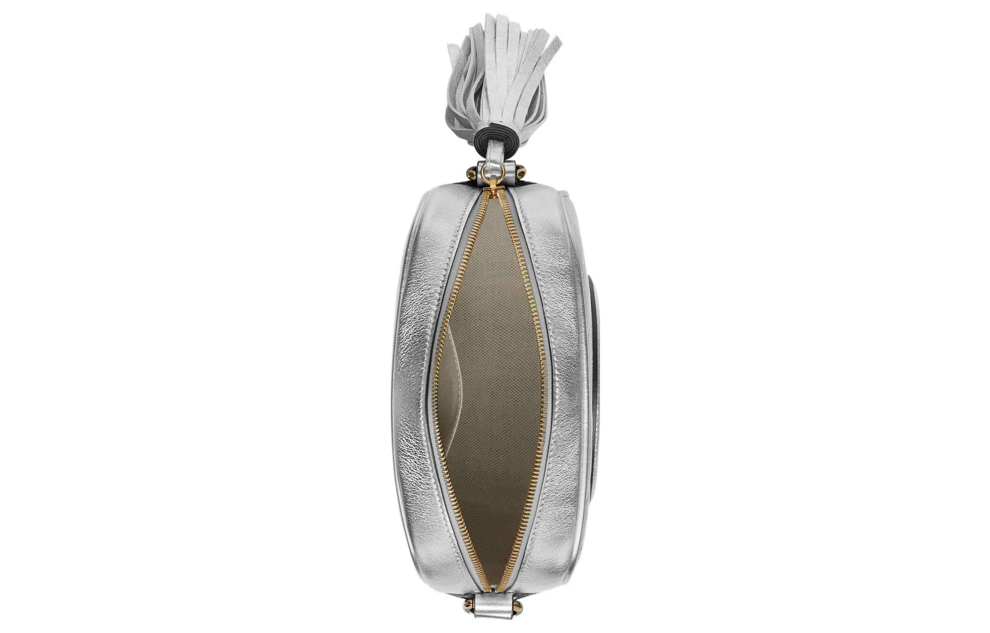 Gucci oc11z0226 Size: OS / Gucci Blondie Small Shoulder Bag Silver Size ONE SIZE - 6 Thumbnail