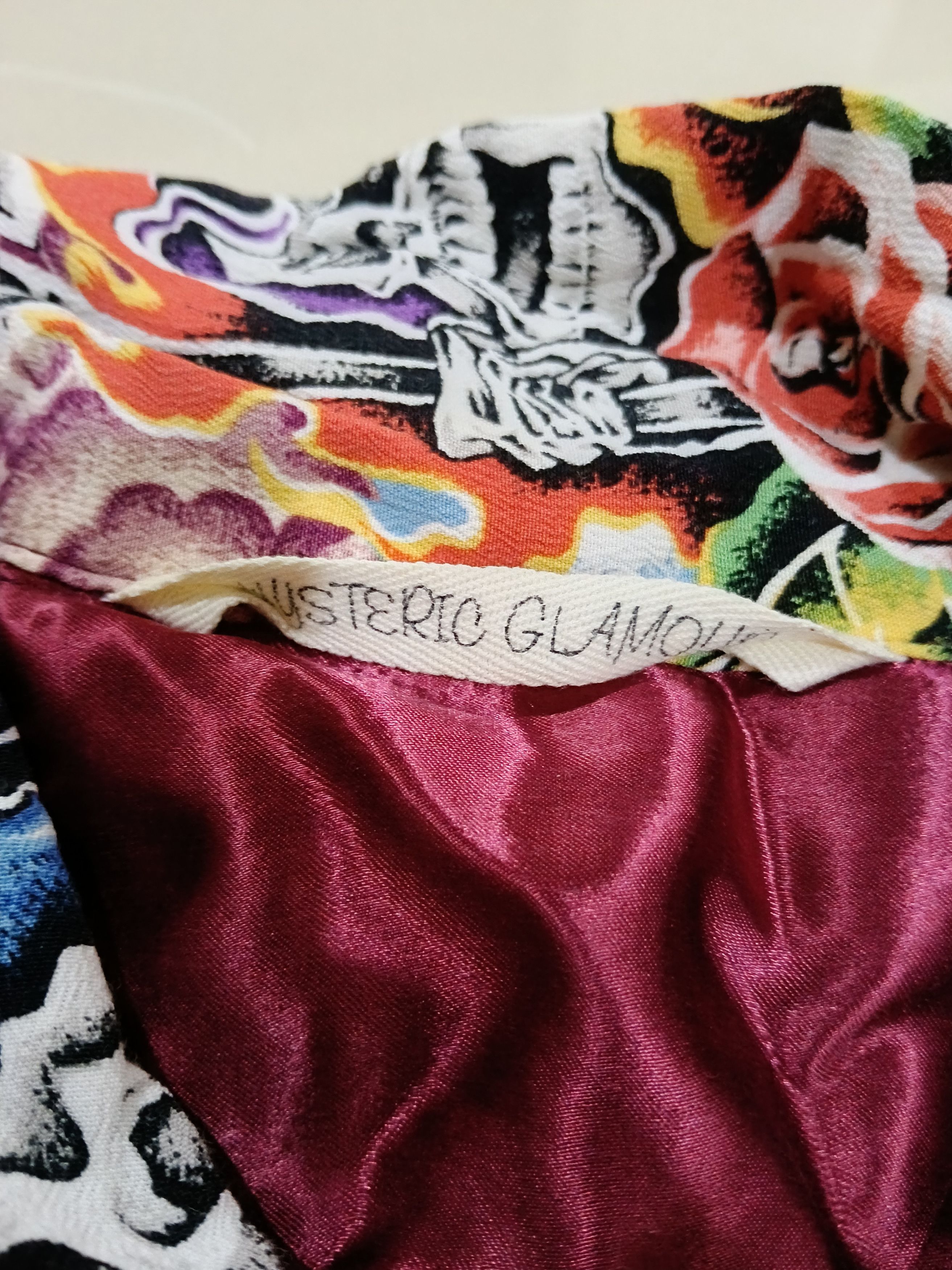 Hysteric Glamour Vintage Hysteric Glamour Skull Button up Rayon shirt Size US S / EU 44-46 / 1 - 4 Thumbnail