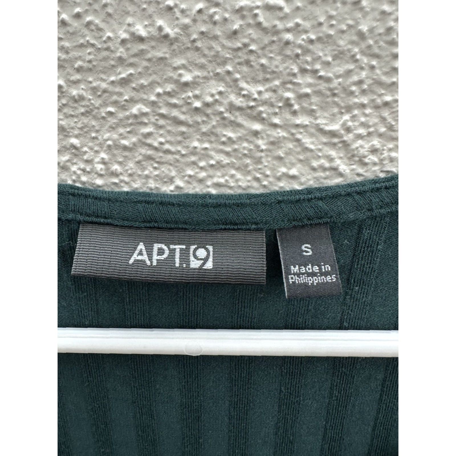 Apt. 9 Apt. 9 Womens Dress Small Green Long Sleeve Ribbed Round Neck Size S / US 4 / IT 40 - 4 Thumbnail
