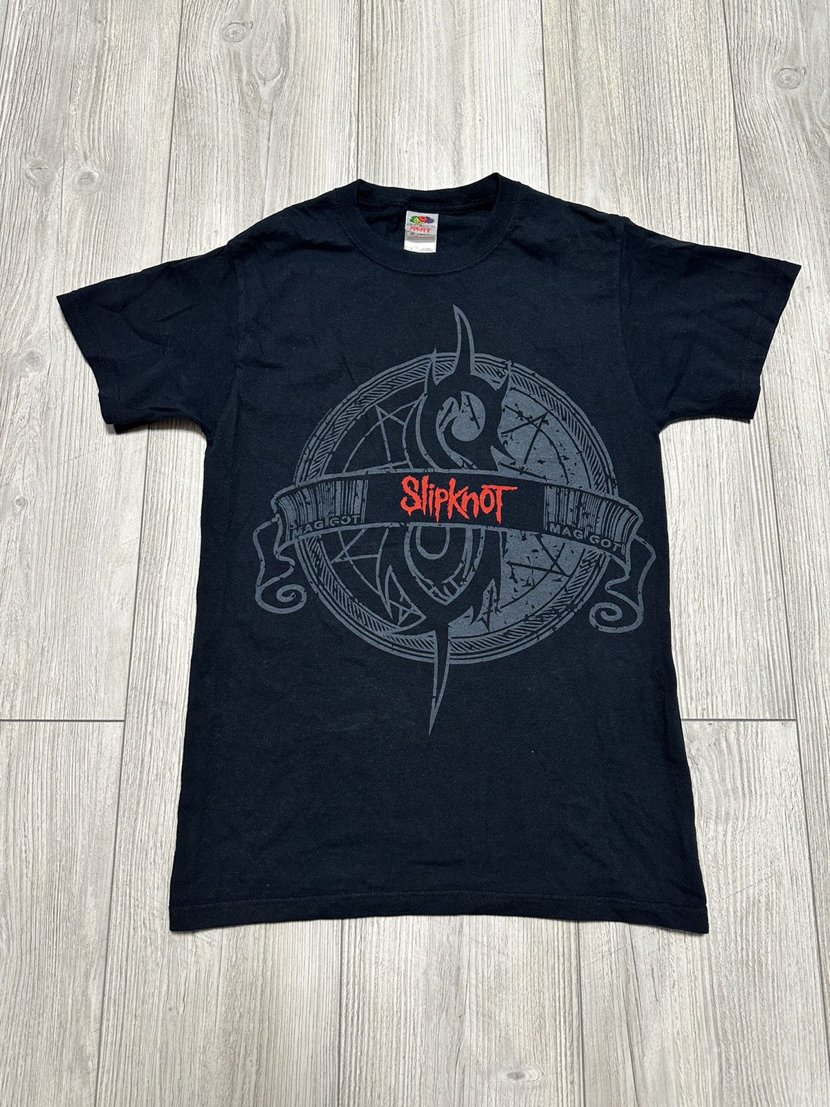 Band Tees Vintage Slipknot 2007 T Shirt Tee Maggot Big Logo Baggy Size US S / EU 44-46 / 1 - 1 Thumbnail