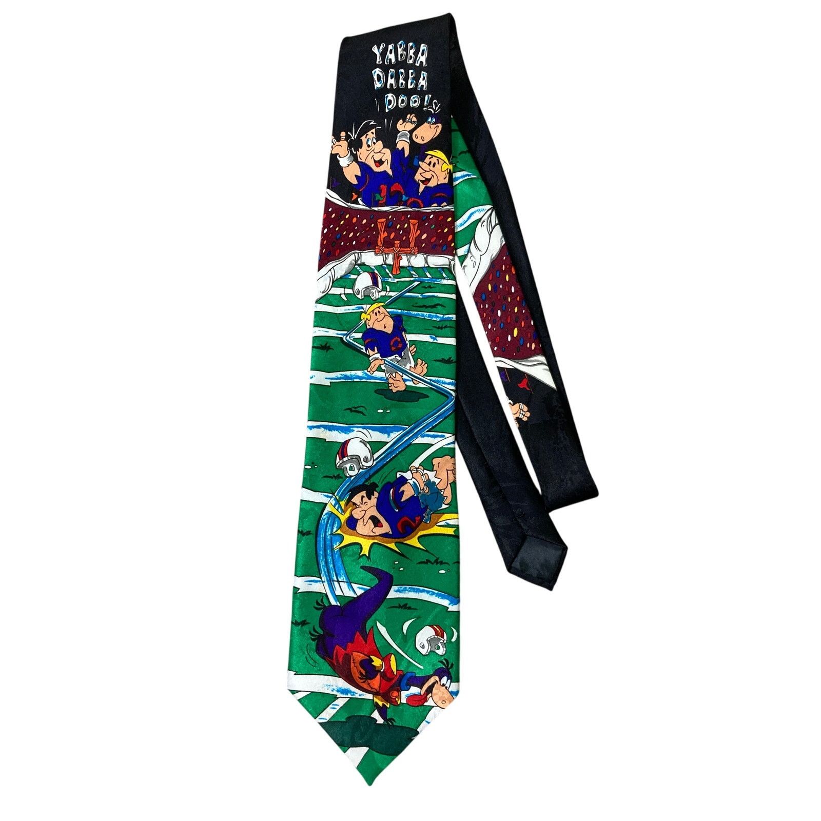 Vintage Vintage Hanna Barbera Fred Flintstone Sports Men's Tie Size ONE SIZE - 1 Thumbnail