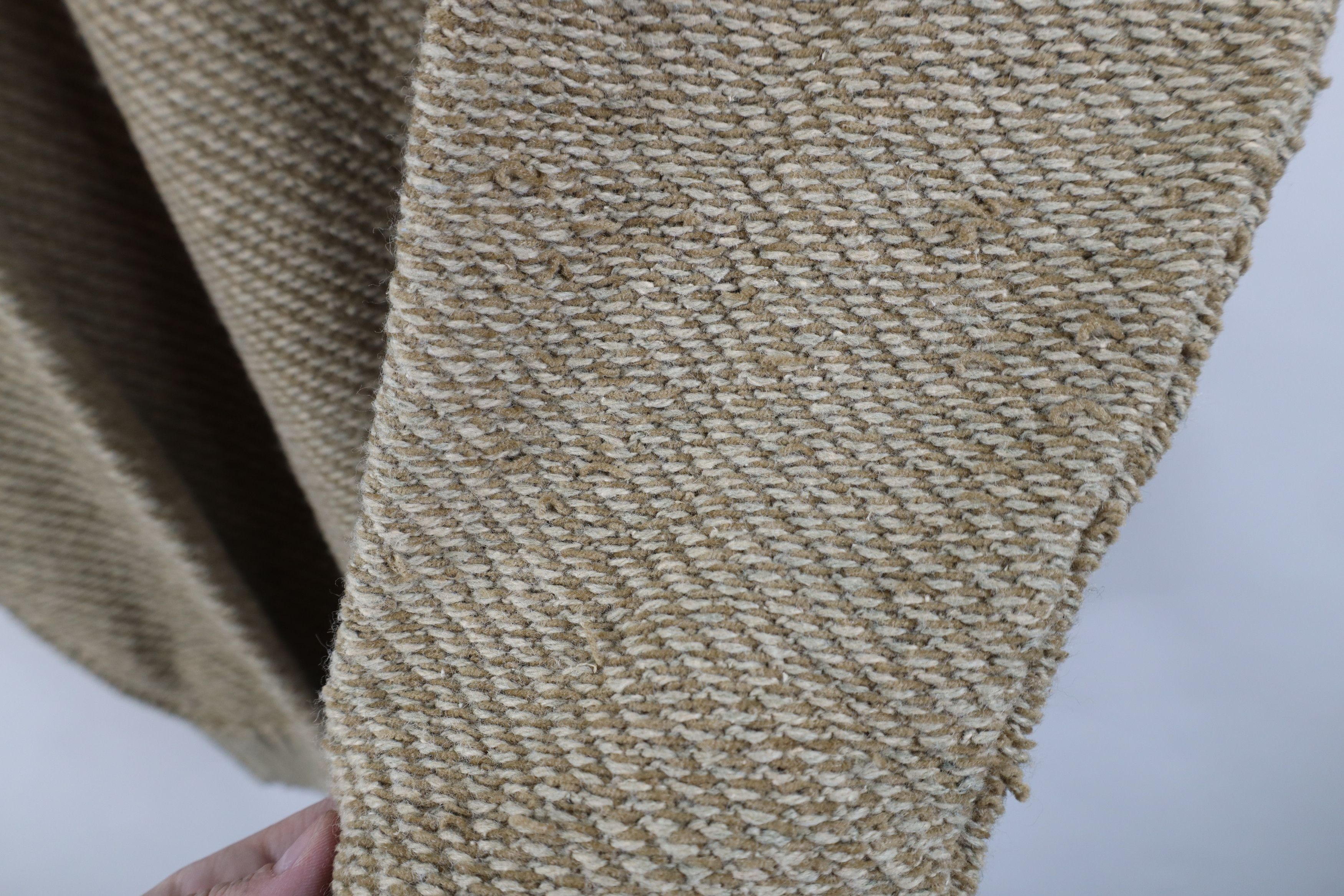 Vintage Vintage 90s Streetwear Tone Knit Crewneck Sweater Beige Size US M / EU 48-50 / 2 - 5 Thumbnail