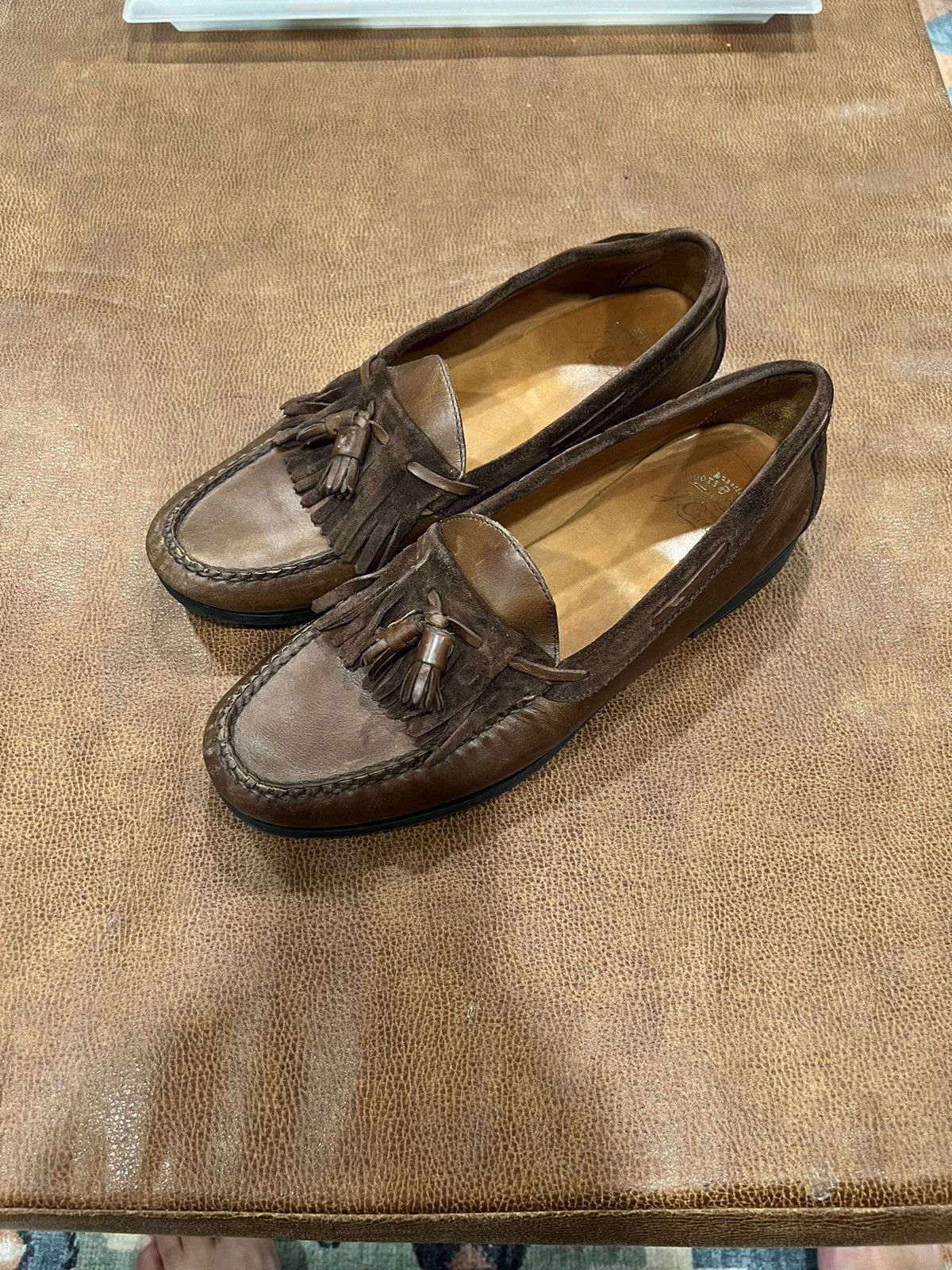 J.Crew Pre-owned J.Crew Camden Leather Kiltie Tassel Loafers Size US 10.5 / EU 43-44 - 2 Thumbnail