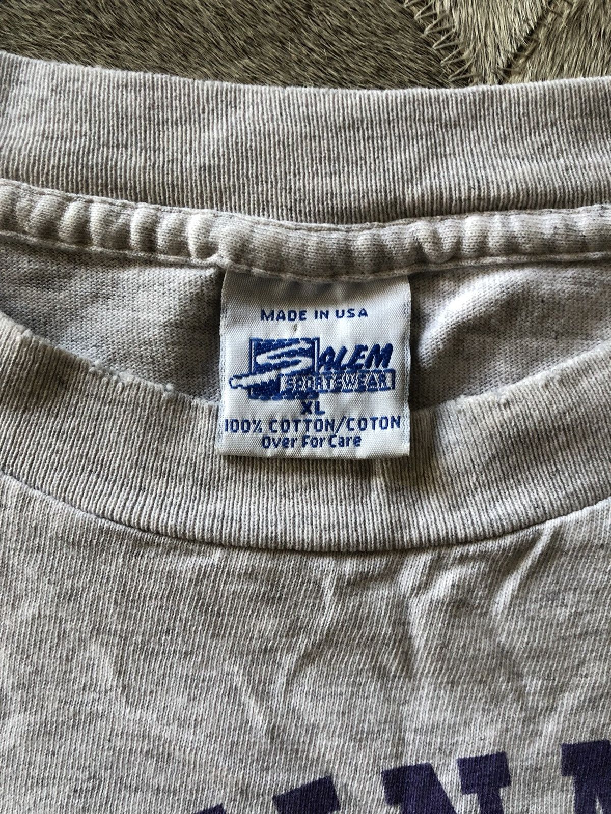 NFL × Salem Sportswear × Vintage Vintage AOP Vikings Salem sportswear graphic ter Size US XL / EU 56 / 4 - 9 Thumbnail