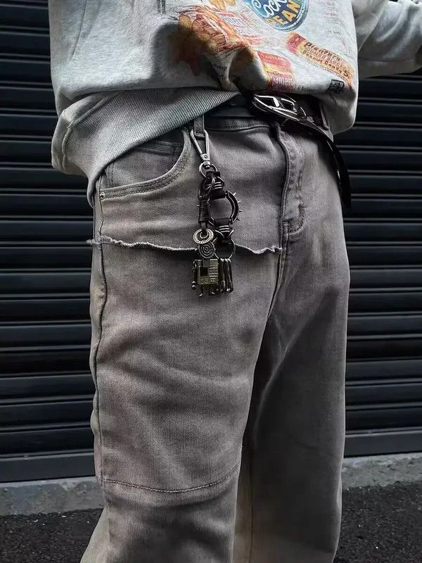Japanese Brand VIBE Vintage desert-inspired stretch wide-leg jeans Size US 32 / EU 48 - 5 Thumbnail