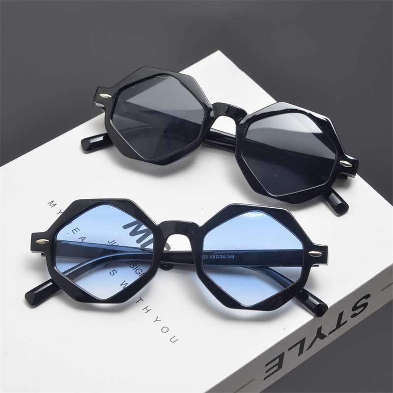 VIBE Crazy Street ins style custom avant-garde sunglasses Size ONE SIZE - 1 Thumbnail