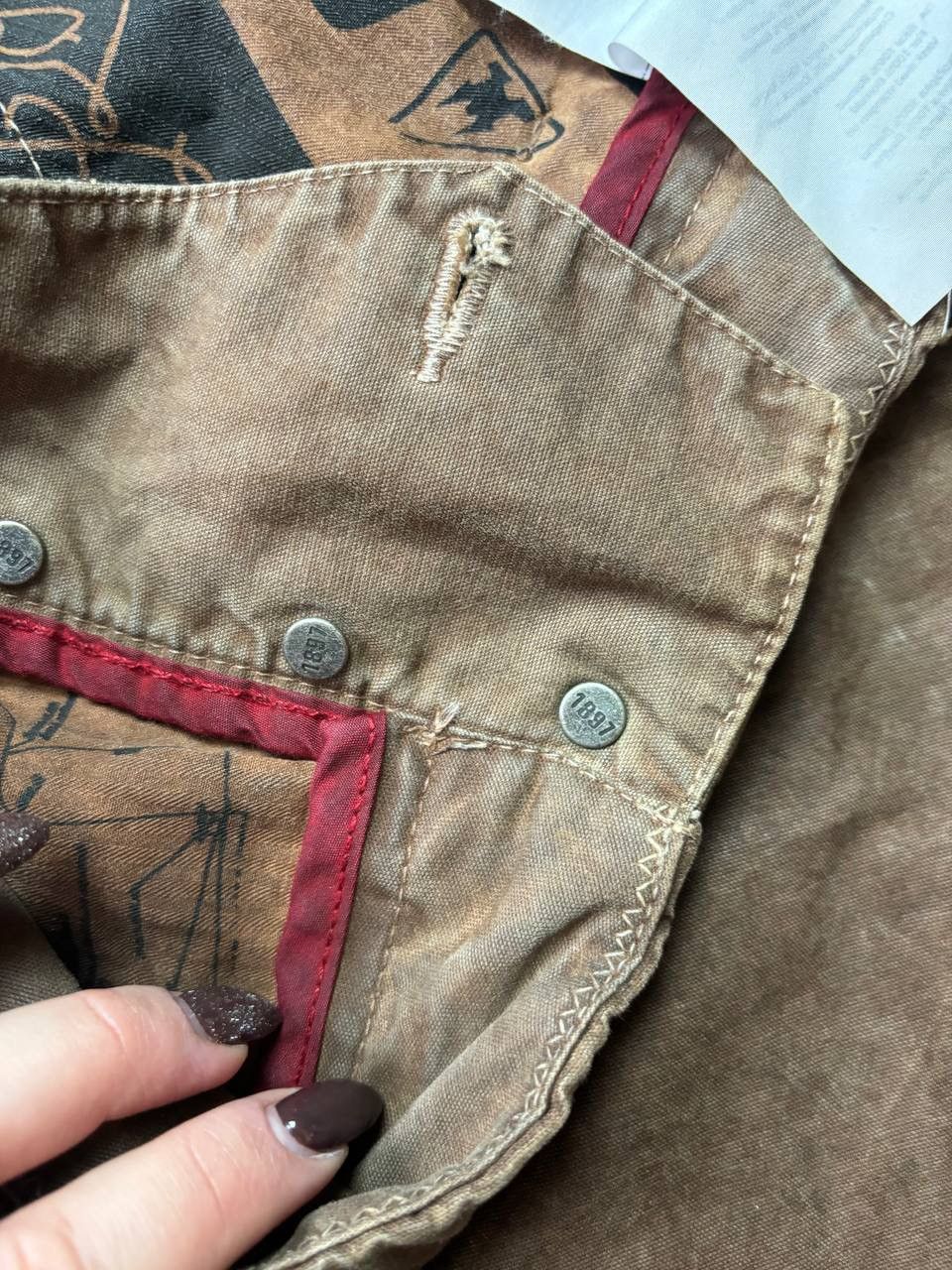 If Six Was Nine × Japanese Brand × Vintage Vintage Y2K Gaastra Military Archival Faded Cargo Baggy Pan Size US 36 / EU 52 - 8 Thumbnail