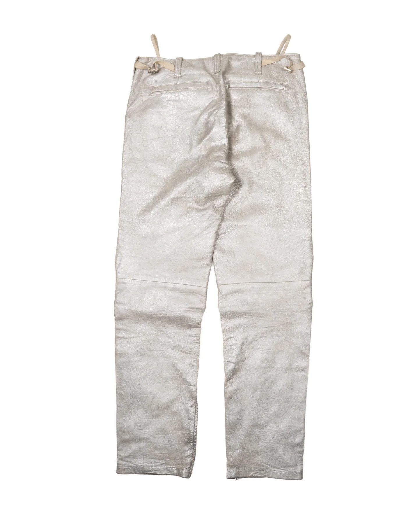Helmut Lang AW1999 Leather Astro Biker Pants Size US 30 / EU 46 - 2 Thumbnail