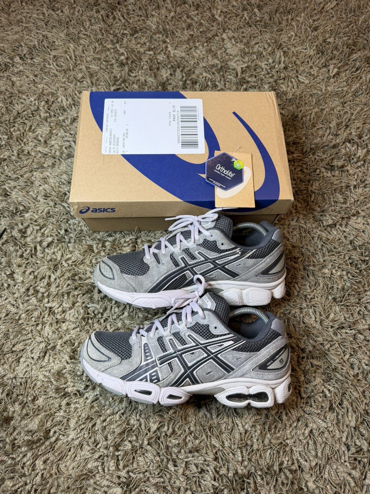 Asics ASICS Gel Nimbus 9 Size 9 Obsidian Grey / Clay Grey Size US 9 / EU 42 - 7 Thumbnail