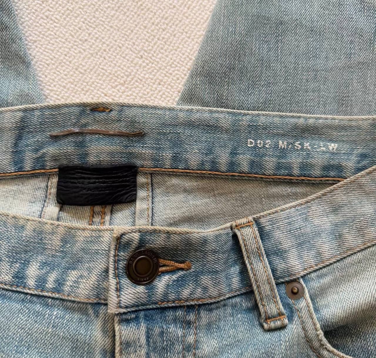 Saint Laurent Paris Authentic Saint Laurent D02 jeans Size US 31 - 3 Thumbnail