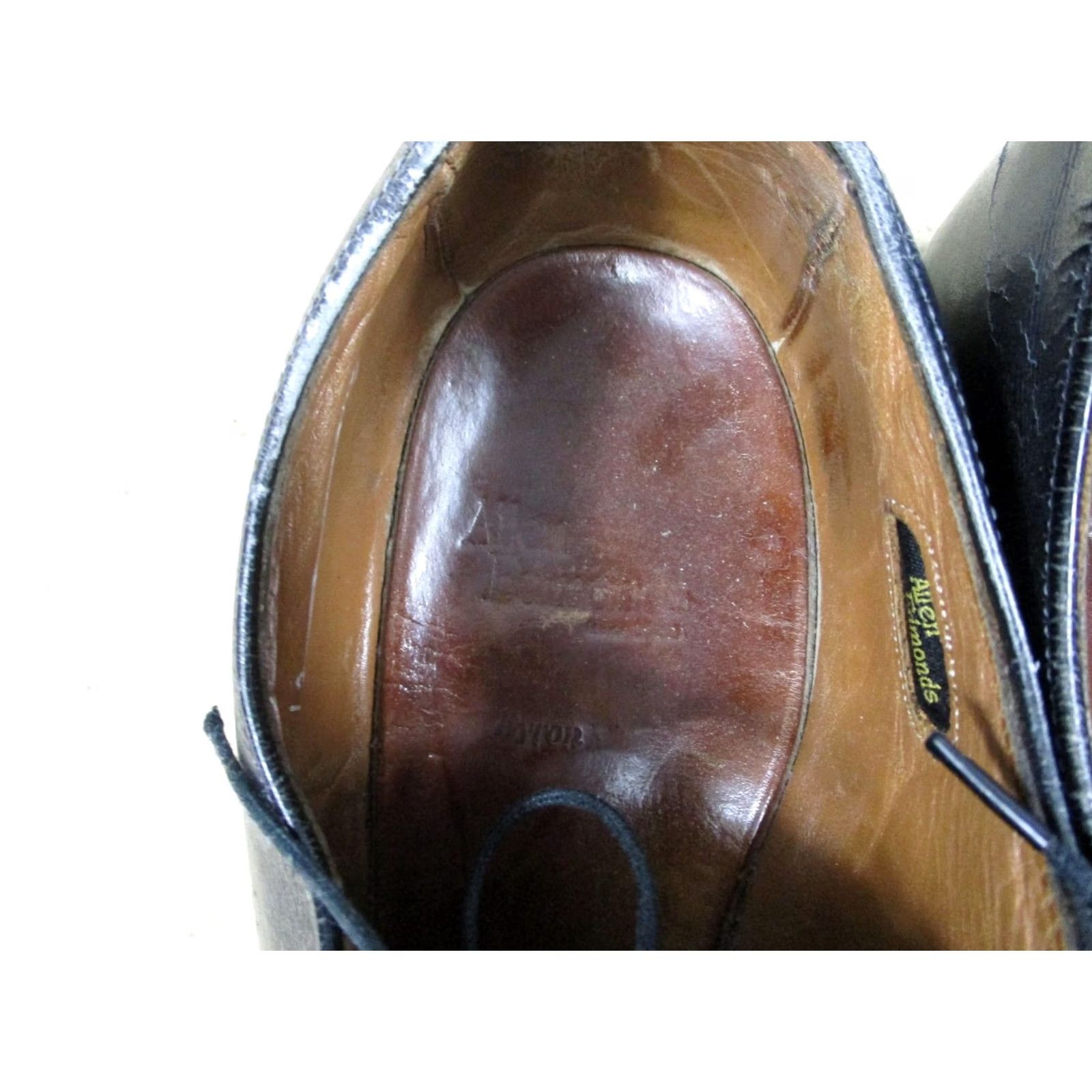 Allen Edmonds Allen Edmonds Dress Mens Black Byron Shoes Size Cap Toe Oxford Made USA Size ONE SIZE - 4 Thumbnail