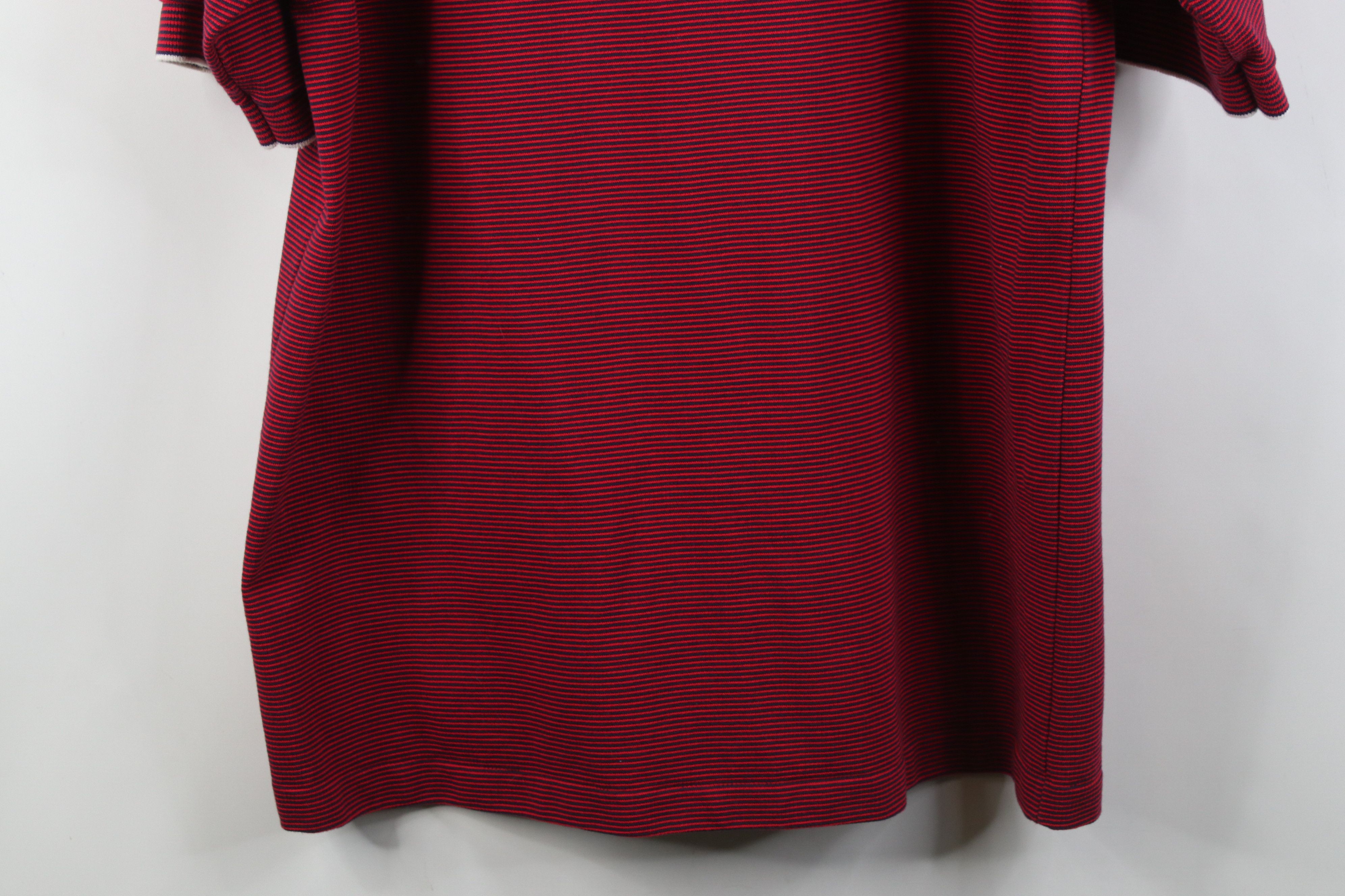 Vintage Vintage 90s The Salty Dog Cafe Collared Golf Polo Shirt Red Size US L / EU 52-54 / 3 - 12 Thumbnail