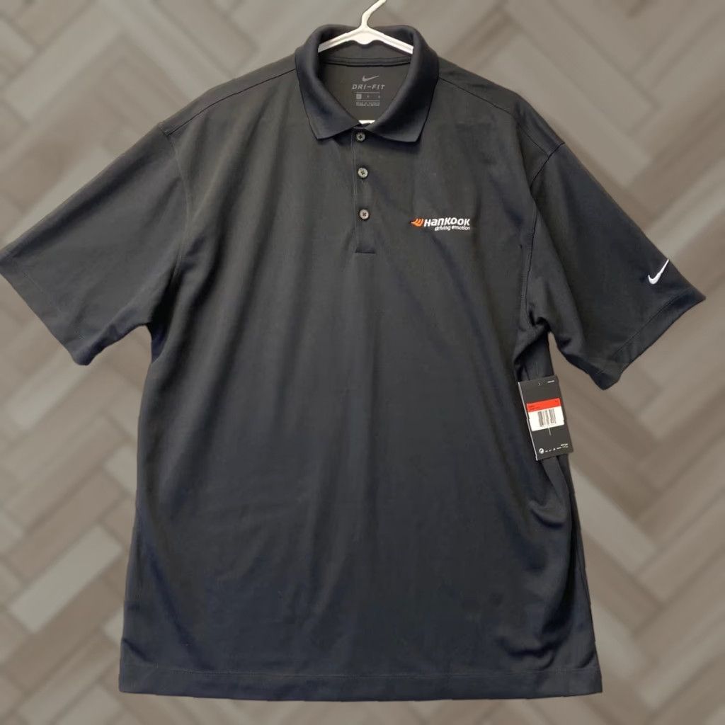 Nike Nike Dri Fit Golf Polo Shirt Black Standard Fit Short Sleeve Men's Large /110-40 Size US L / EU 52-54 / 3 - 1 Thumbnail
