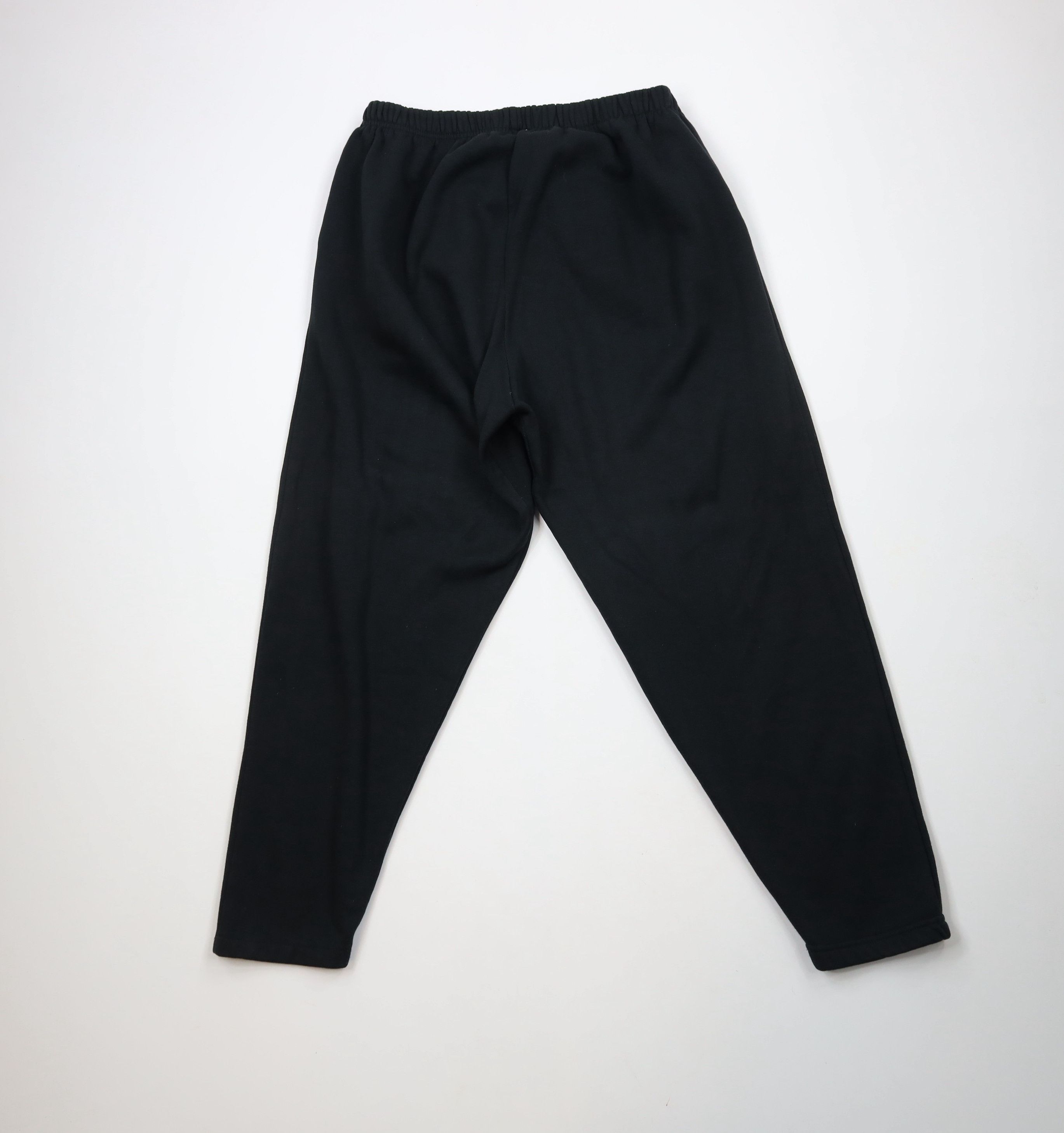 Vintage Vintage 90s Streetwear Tapered Leg Sweatpants Pants Black Size 22" - 9 Thumbnail