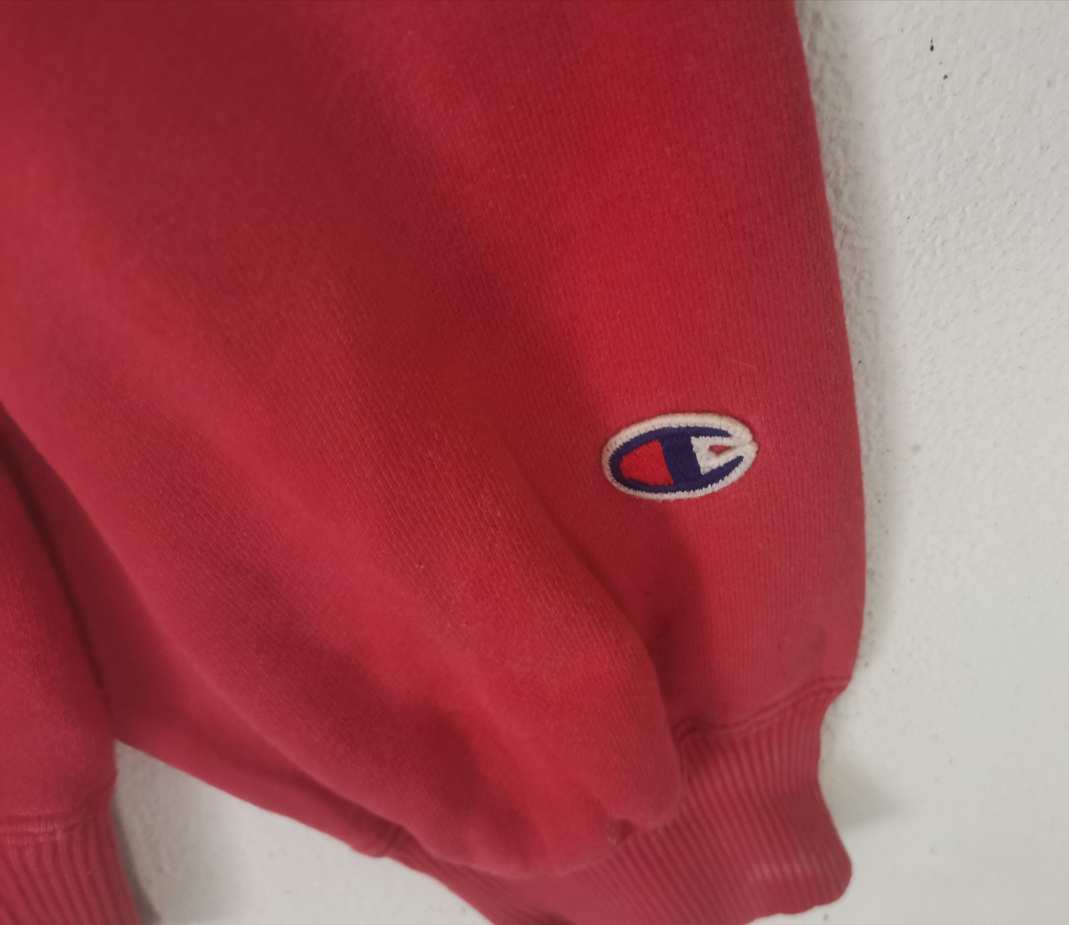 Champion × Vintage Rare Vintage Champion sweatshirt red colour Size US XL / EU 56 / 4 - 3 Thumbnail