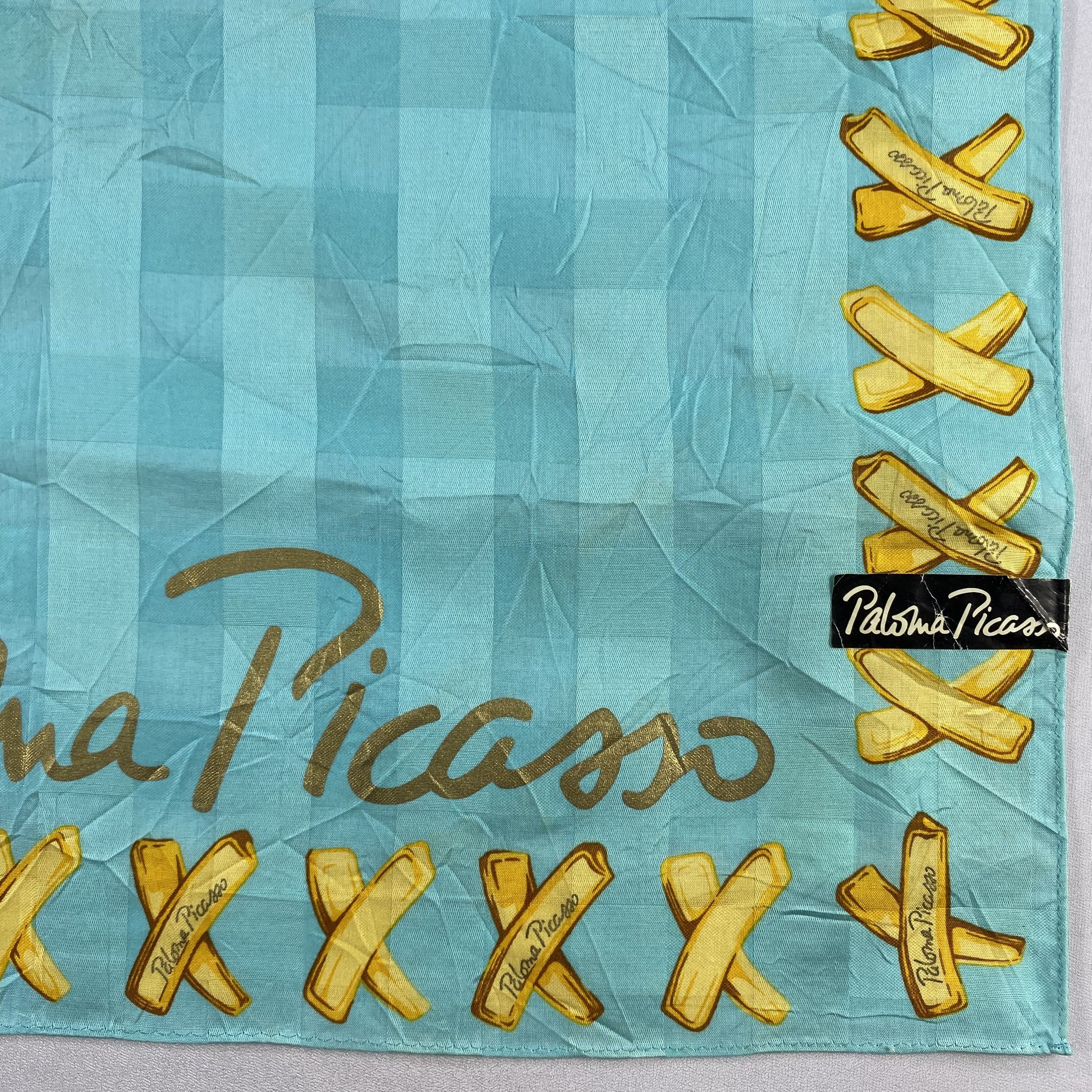 Vintage Picasso Bandana/ Handkerchief / Neckerchief Size ONE SIZE - 3 Thumbnail