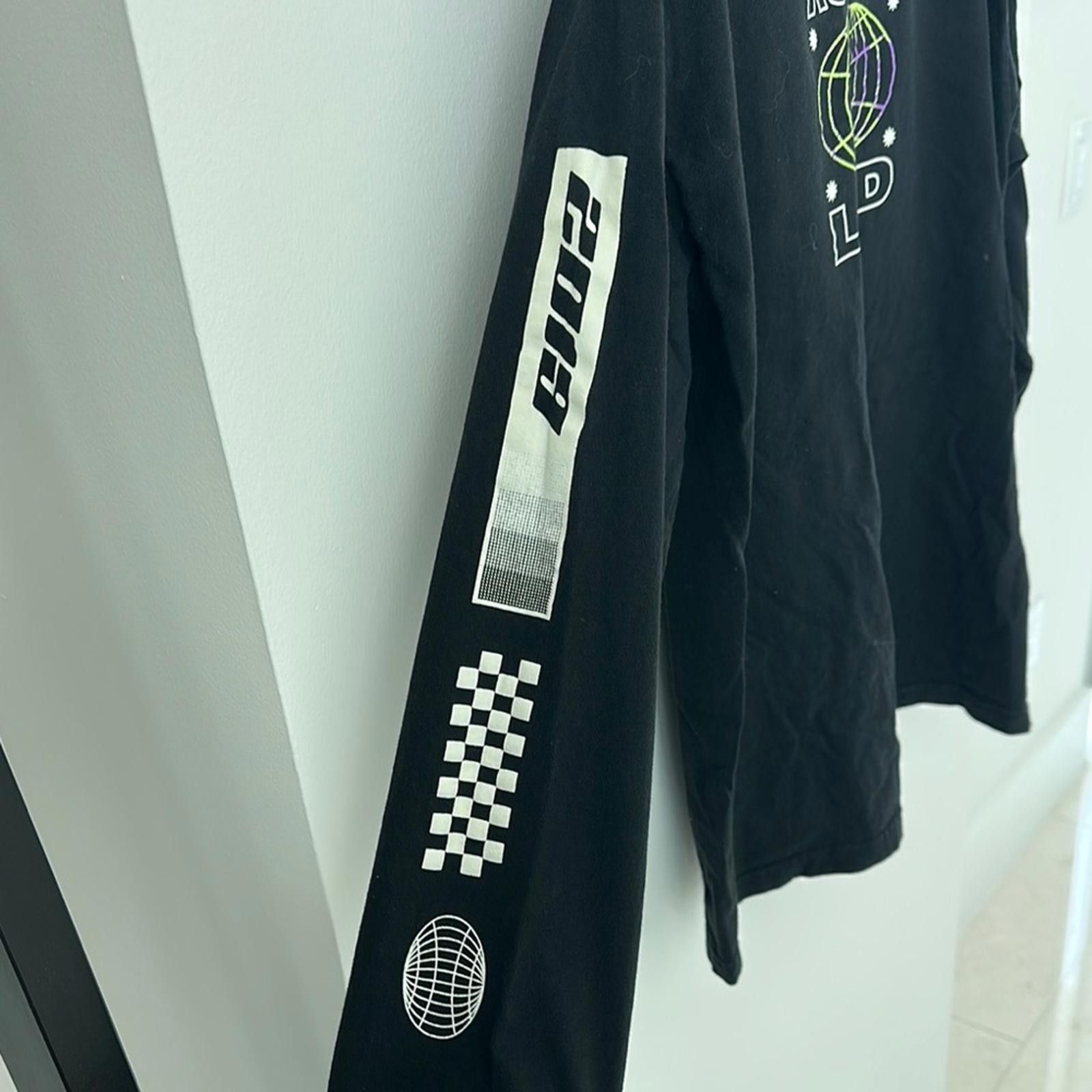 Designer Black Rolling Loud Long Sleeve Shirt Size US L / EU 52-54 / 3 - 2 Thumbnail