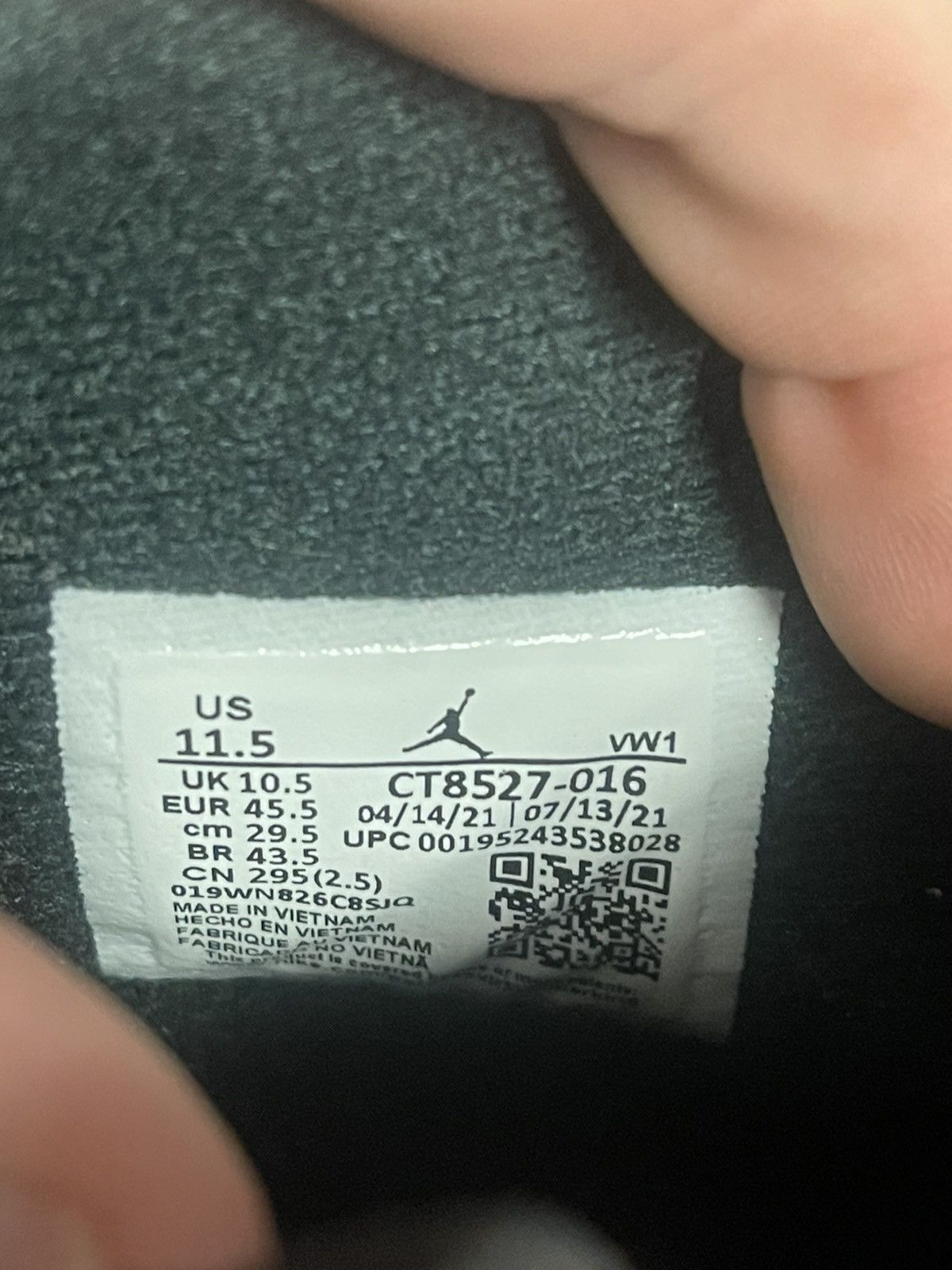Jordan Brand Size 11.5 - Air Jordan 4 Retro “Red Thunder” CT8527-016 Size US 11.5 / EU 44-45 - 13 Thumbnail