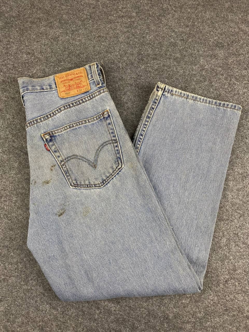 Levi's vintage levis 550 relaxed fit denim nice design Size US 34 / EU 50 - 2 Thumbnail