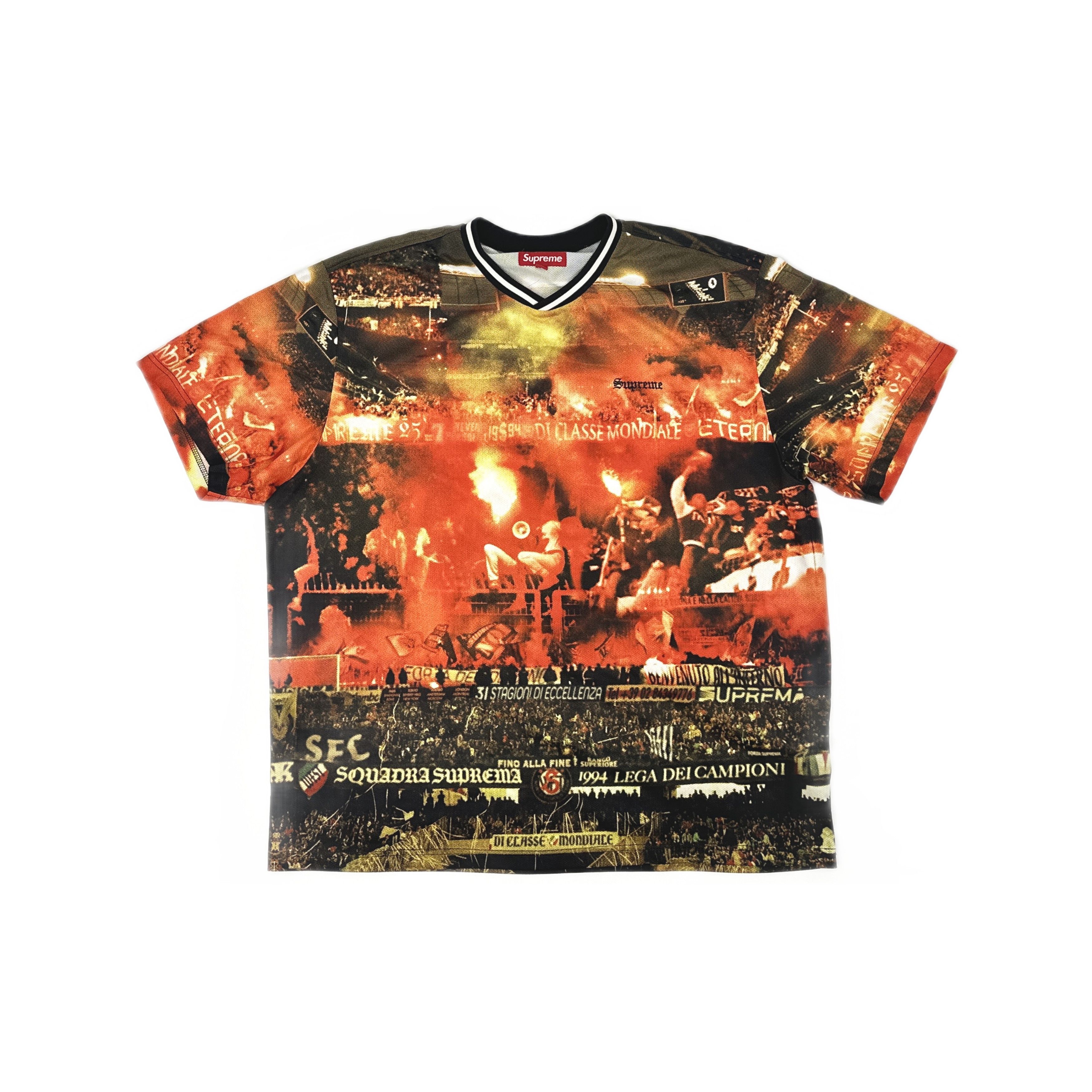 Supreme Supreme Above All Football Jersey Green XXL | Grailed