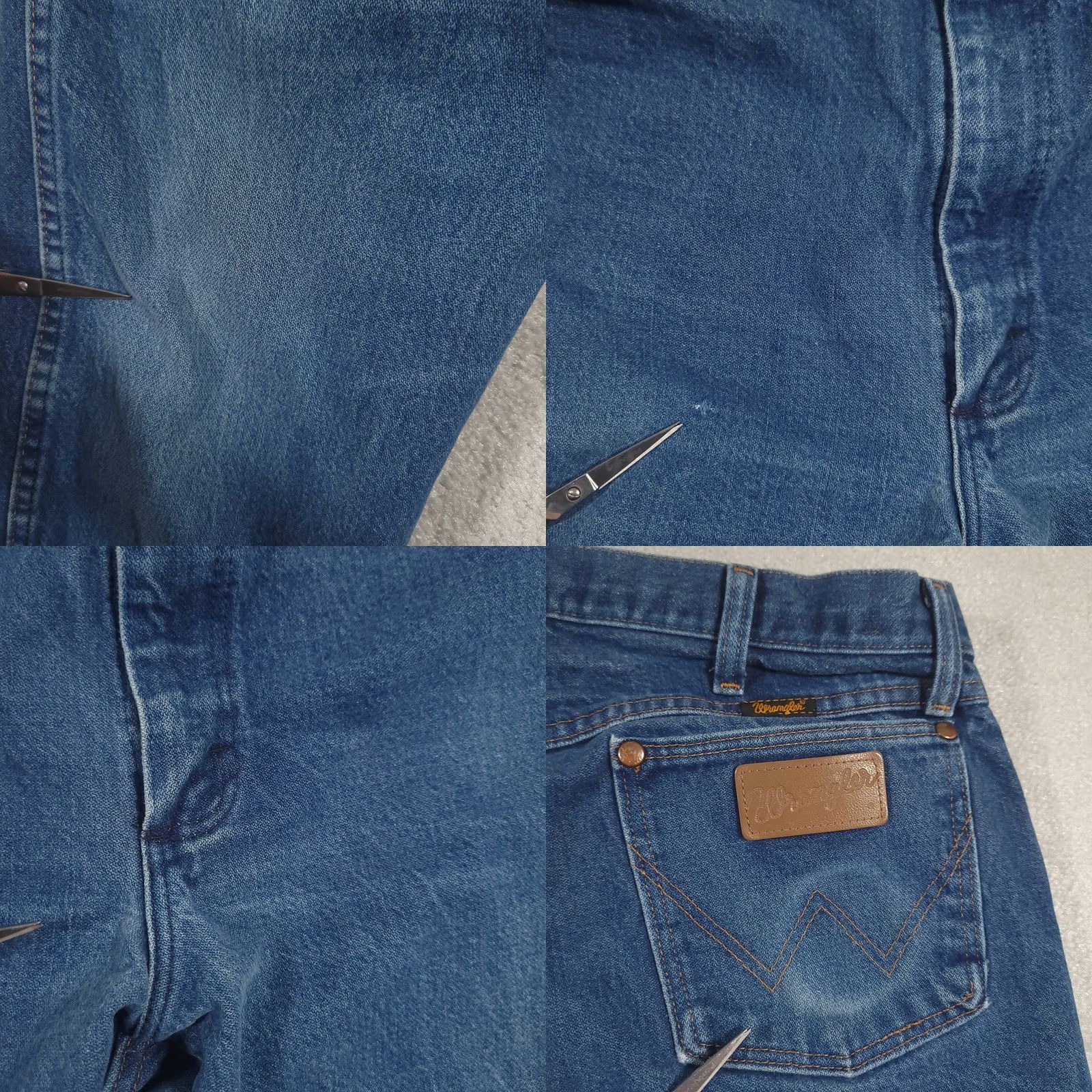 Wrangler VINTAGE Wrangler 13MWZ Cowboy Cut Jeans Mens 36X36 Denim Blue Straight Leg Mens Regular Waist 34 36 Inseam 36 Size US 36 / EU 52 - 8 Thumbnail
