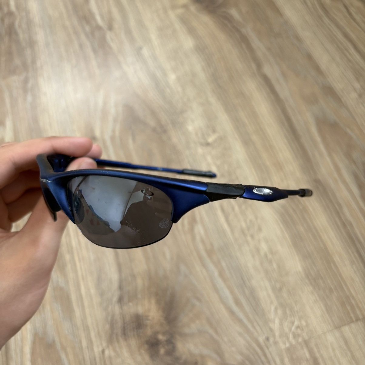 Oakley × Vintage Oakley eye jacket 1.0 pearl | Grailed