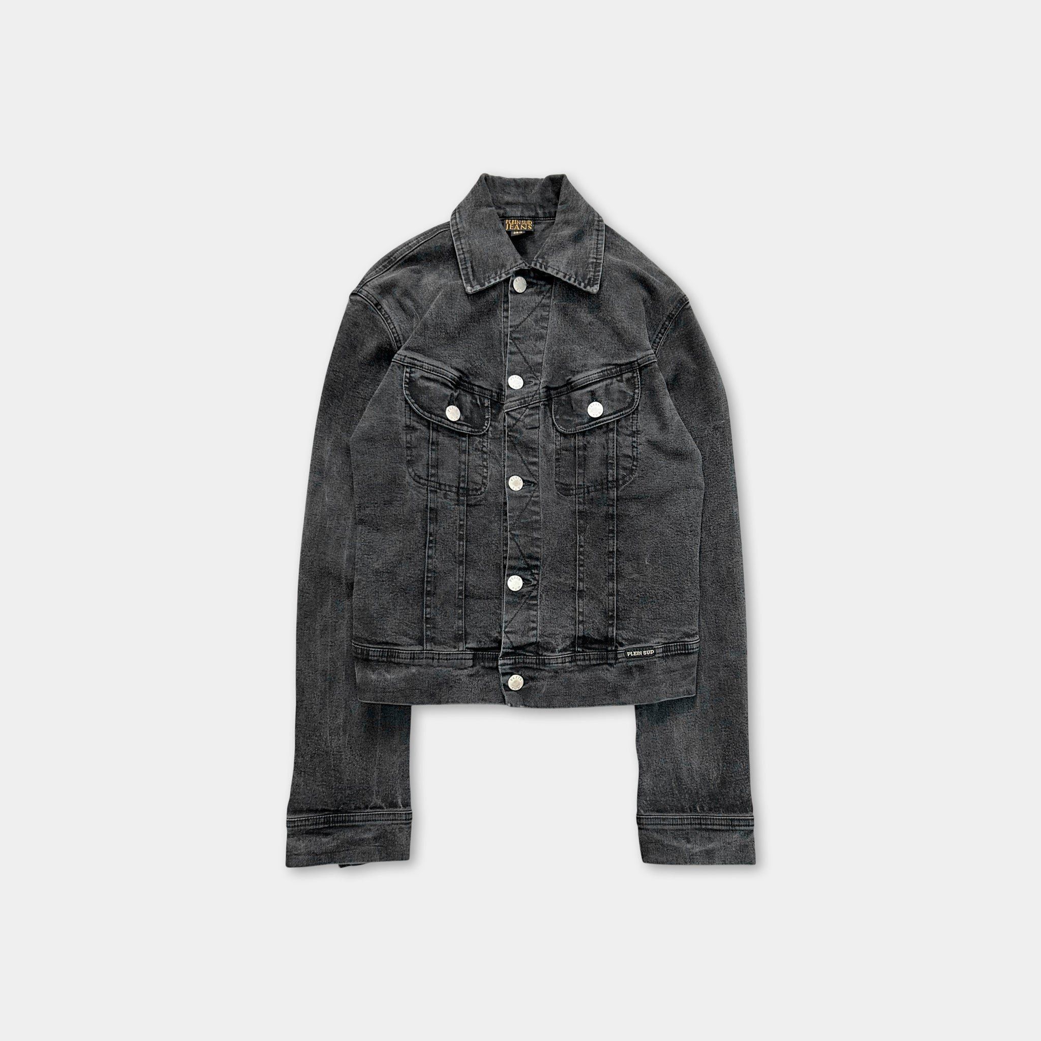 plein sud Plein Sud French Napoleon Wash Blue Jean's Jacket | Grailed
