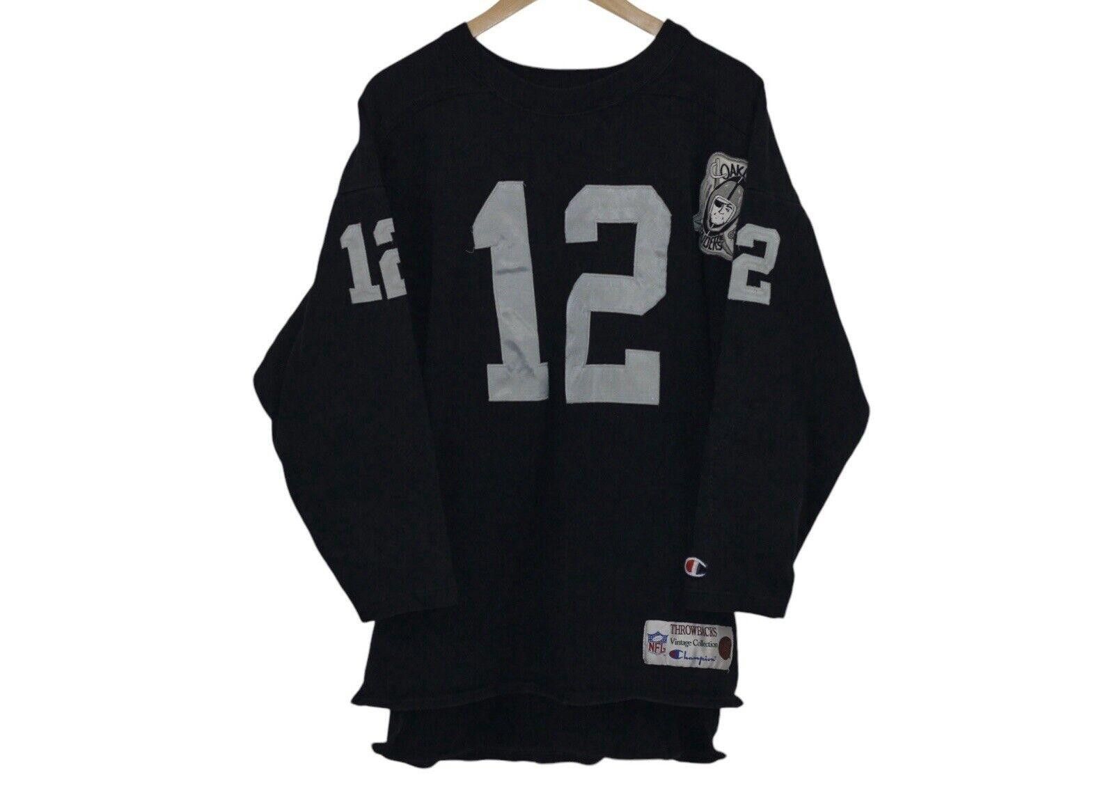 Vintage Champion Los Angeles Raiders Jersey Crewneck XL