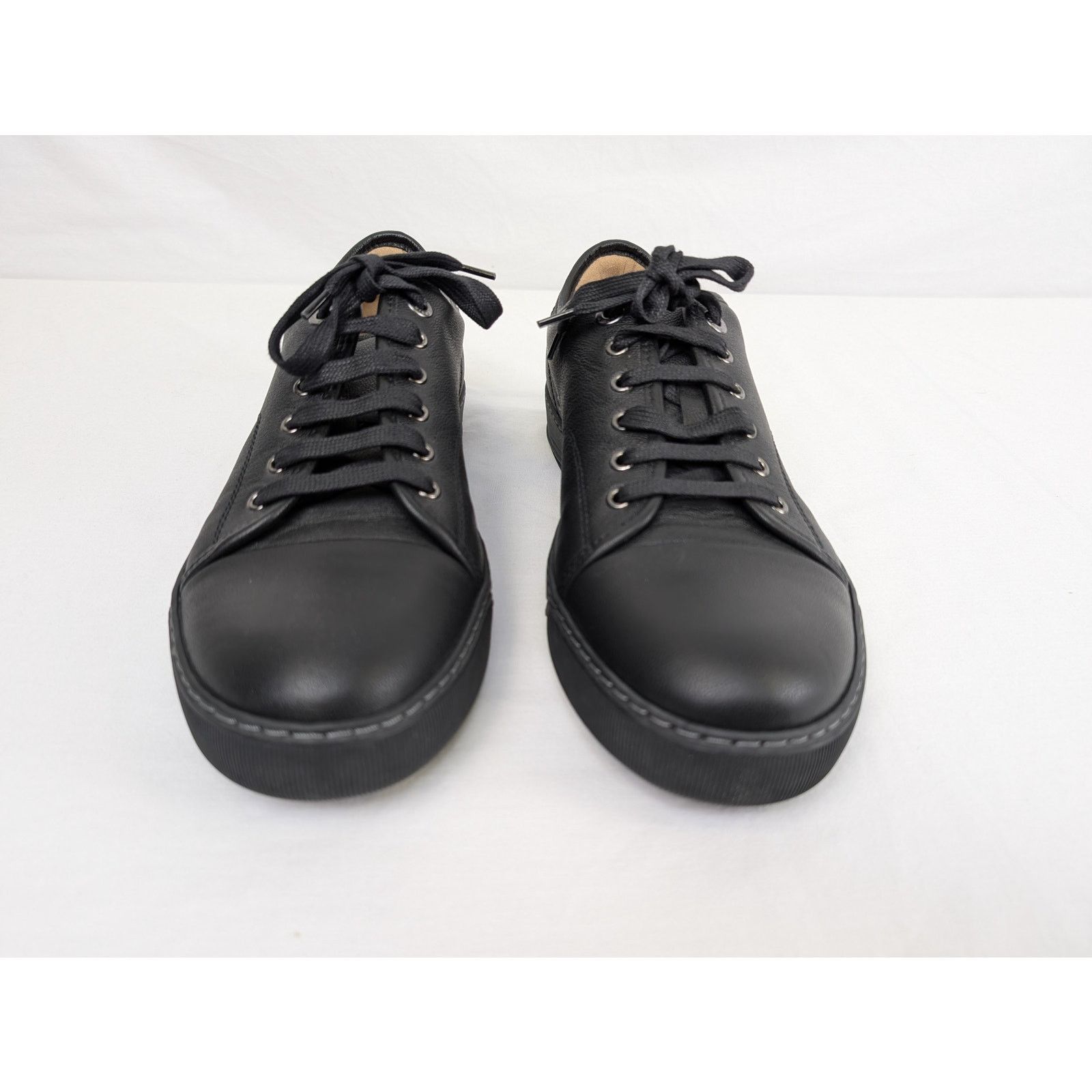 Lanvin o1rshd1 Men's Shoes Boots in Black Size US 12 / EU 45 - 9 Thumbnail