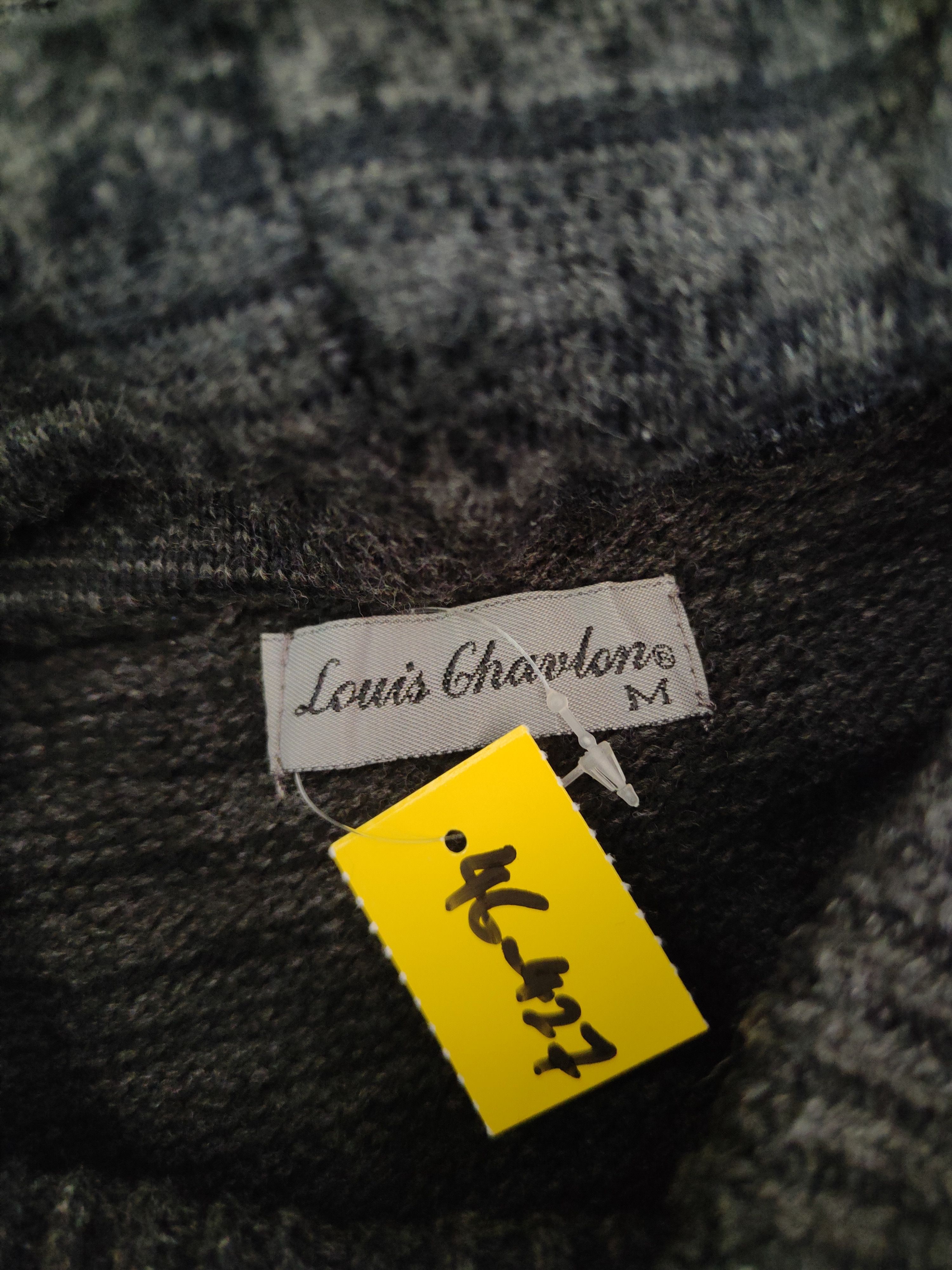 Japanese Brand DL Louis Chavlon Black Hoodie Knitwear Cardigans #46-427 Size US M / EU 48-50 / 2 - 11 Thumbnail