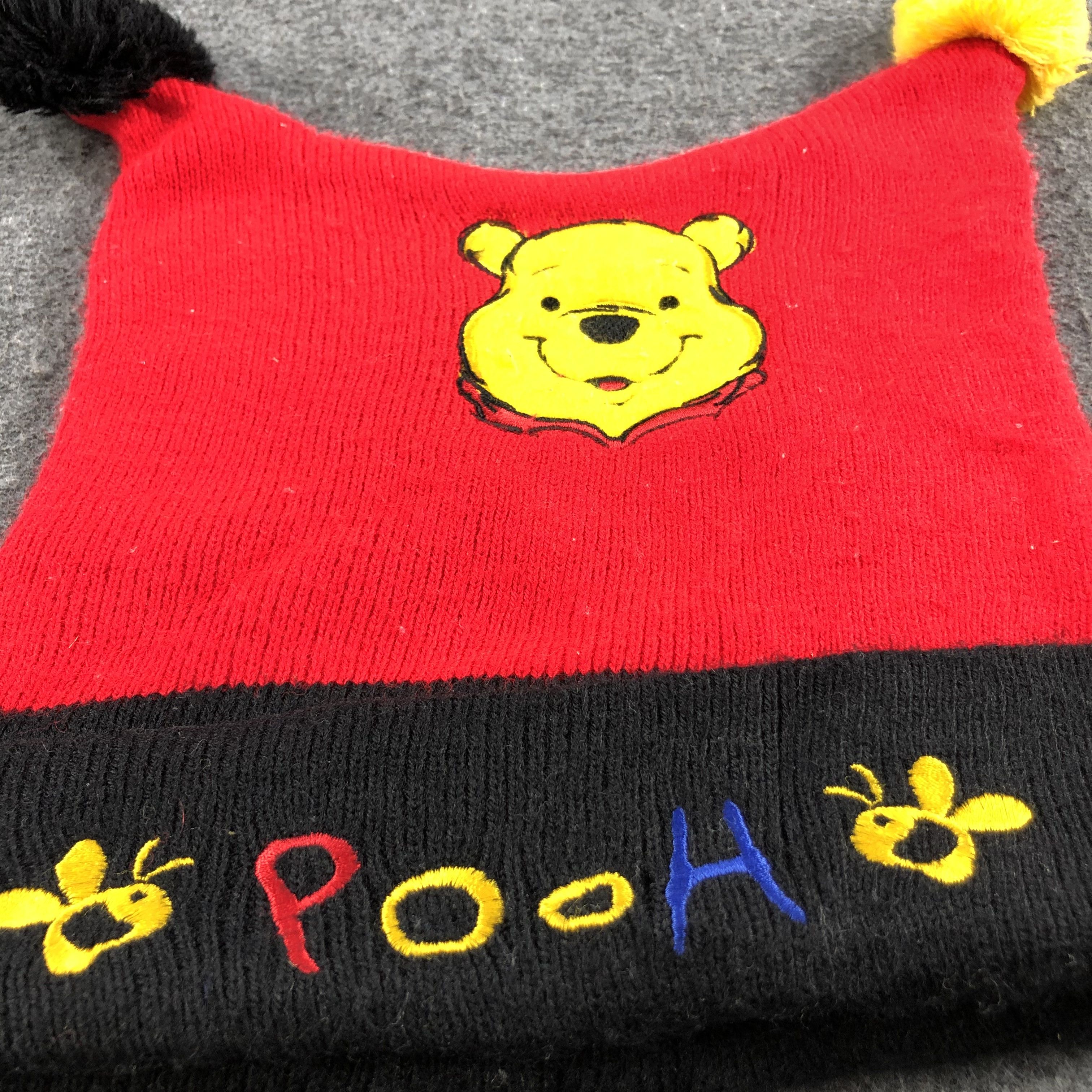 Disney Pooh Jose Wong Inspired Beanie Snowcap Snow Hat B309 Size ONE SIZE - 4 Thumbnail