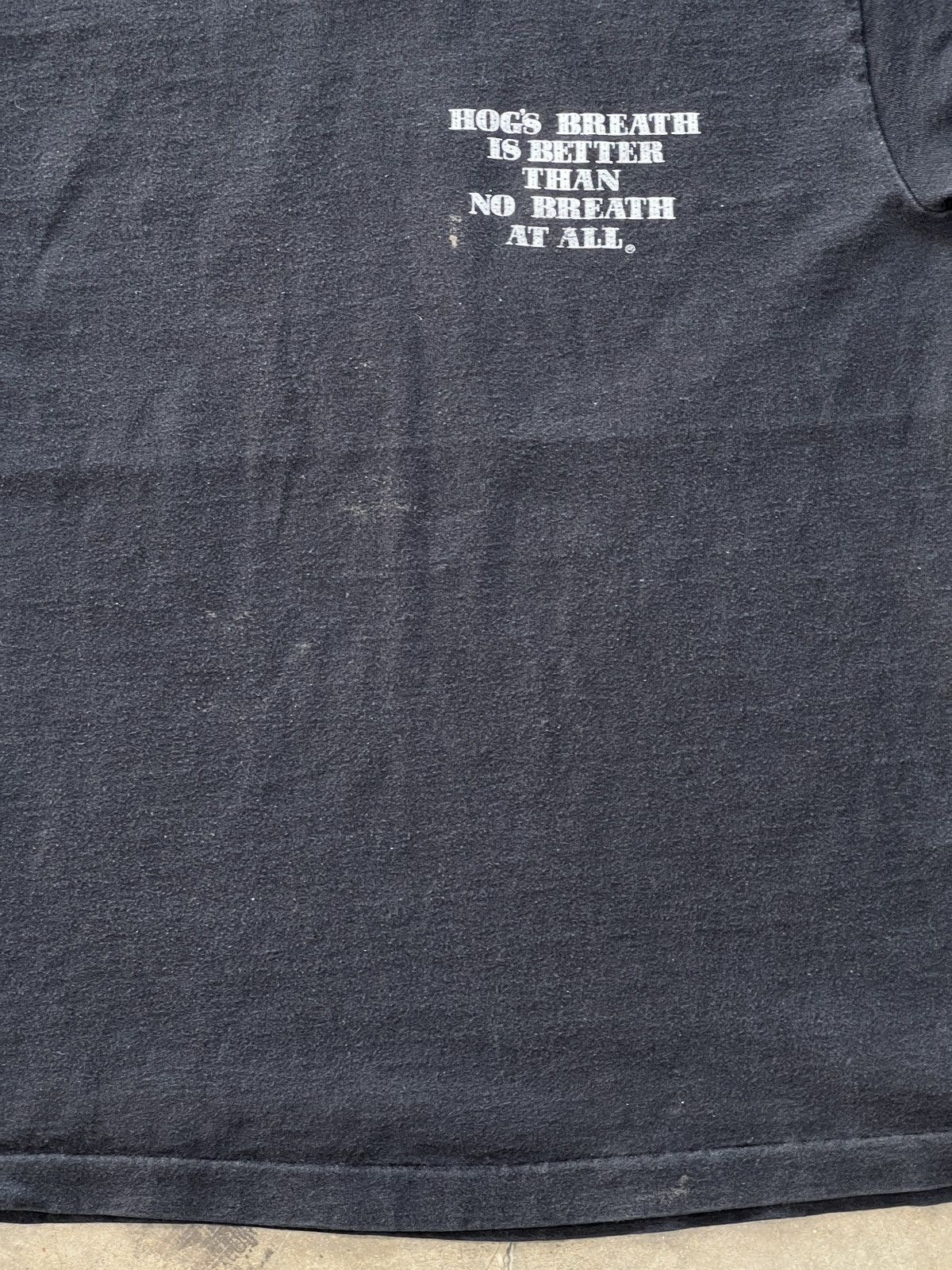 Vintage Vintage Hogs Breathe Better Saloon Singel Stitch Tee Large Size US L / EU 52-54 / 3 - 6 Thumbnail