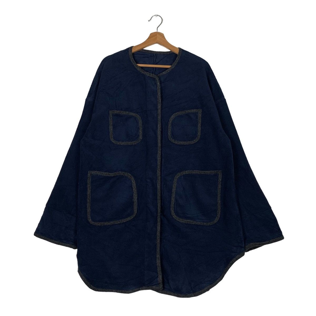 Japanese Brand YOCO MORIMOTO Fleece Jacket Inspire Kapital #0137-C7 Size US L / EU 52-54 / 3 - 1 Thumbnail