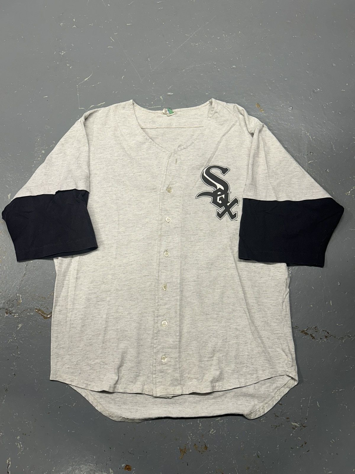 MLB × Vintage Crazy Vintage 90s Grey Chicago White Sox Baseball Jersey MLB Size US M / EU 48-50 / 2 - 1 Thumbnail
