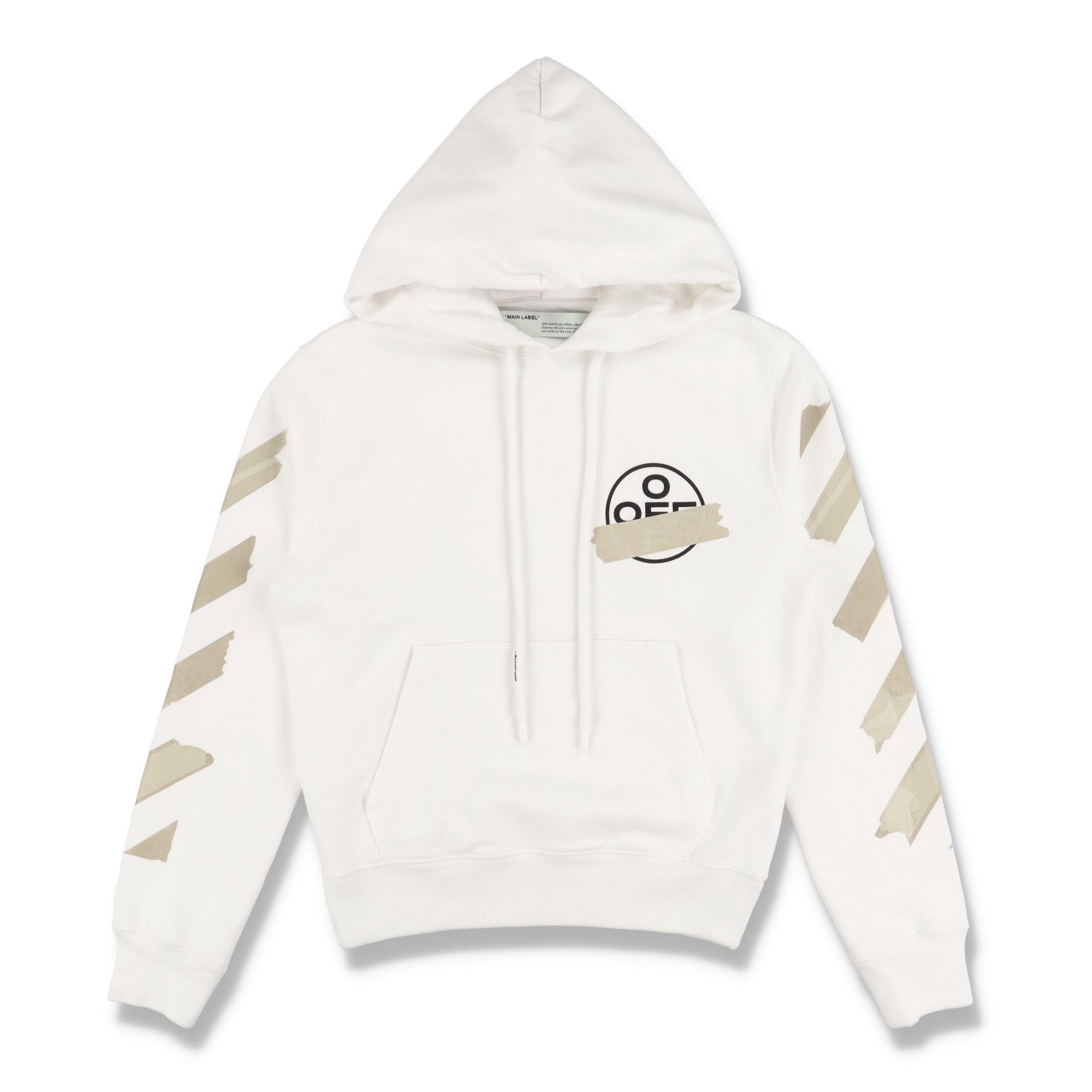 Off-White White Tape Arrows Logo Hoodie Size US M / EU 48-50 / 2 - 6 Thumbnail