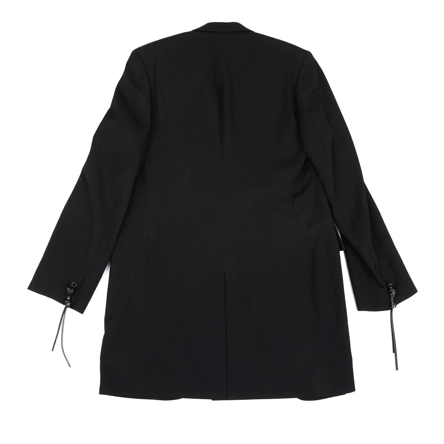 Yohji Yamamoto Yohji Yamamoto Wool Gabardine Long Jacket Size US L / EU 52-54 / 3 - 14 Thumbnail