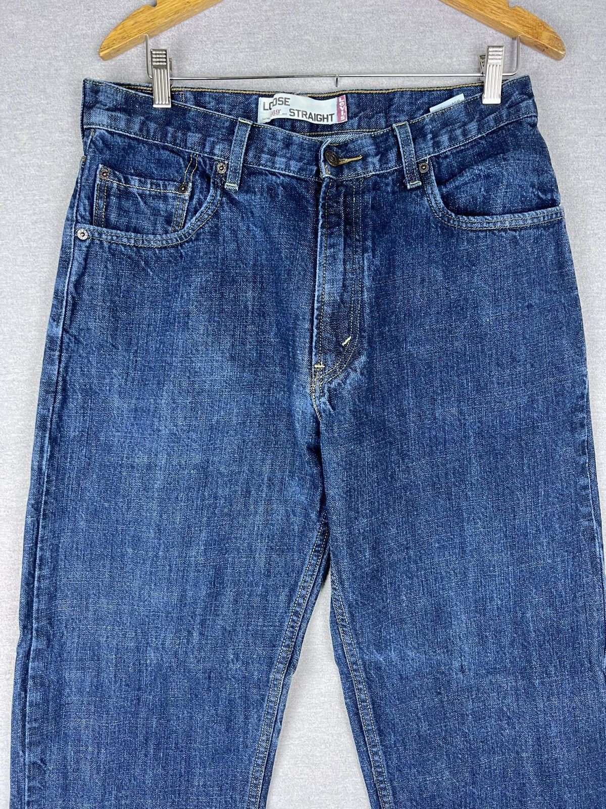 Levi's Vintage Levis Jeans Mens 34x34 (Fits 30x31) 569 Baggy Size US 30 / EU 46 - 1 Thumbnail