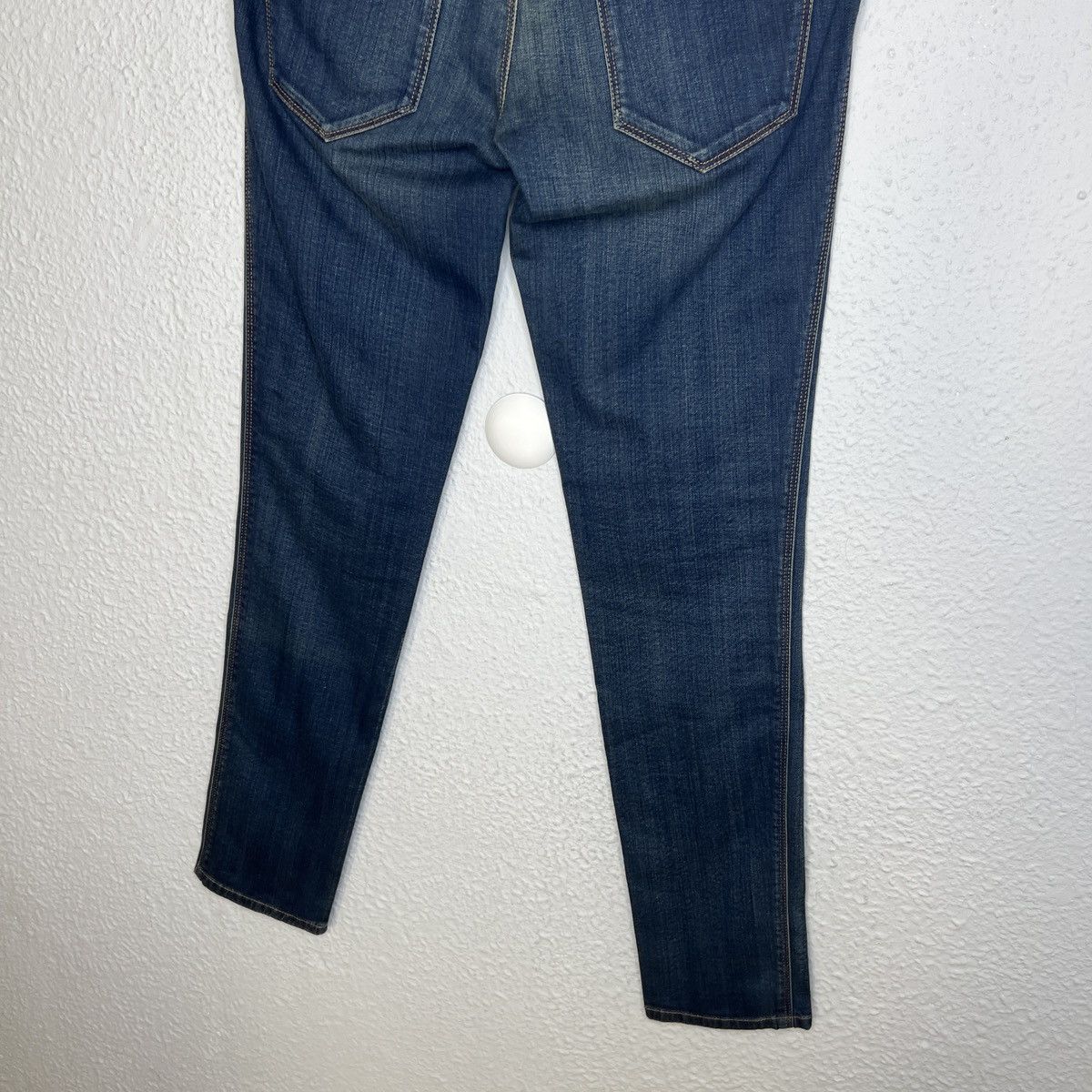 Designer × Prada Prada Milano Skinny Slim Fit Streches Blue Denim Jeans Size 26" / US 2 / IT 38 - 7 Thumbnail