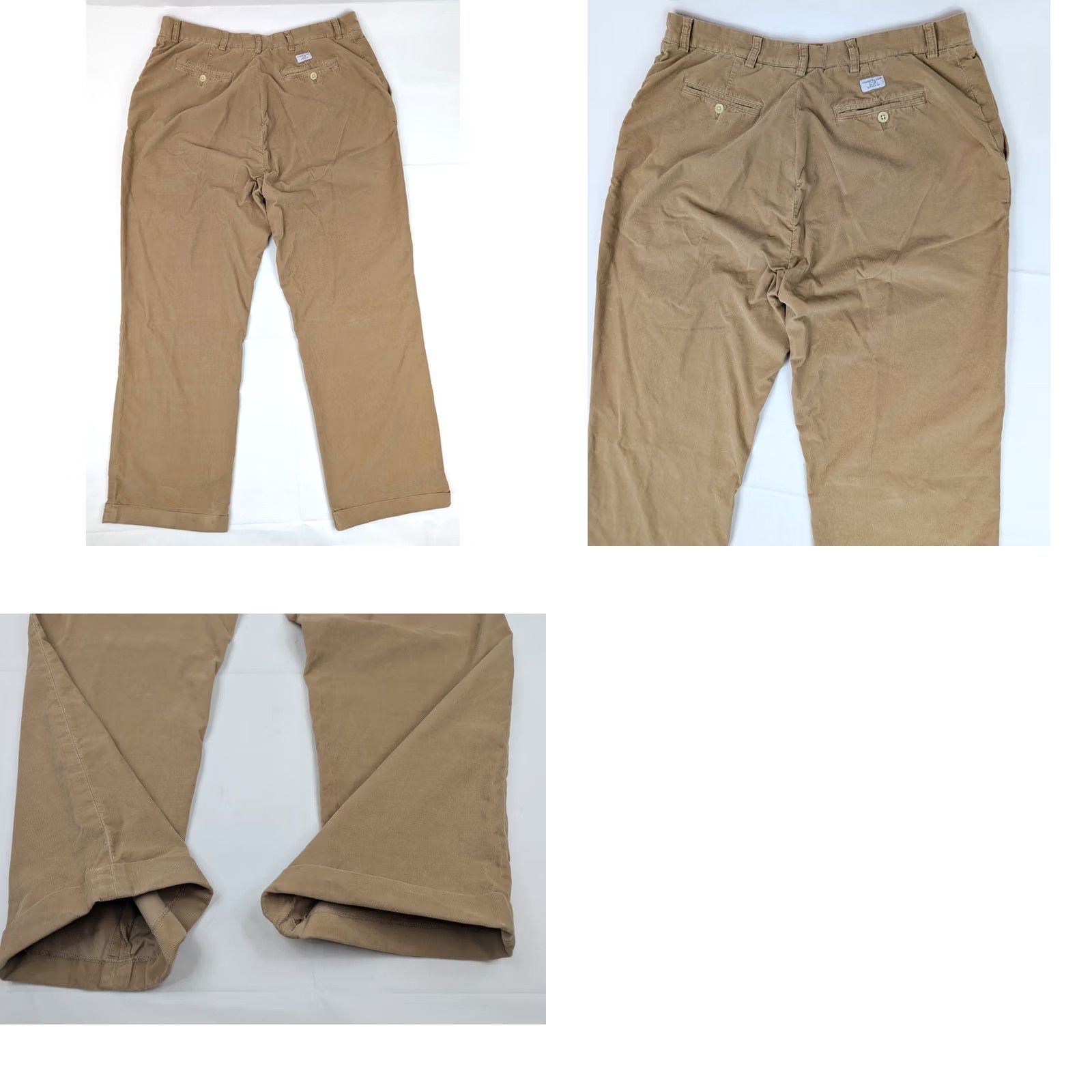 Vineyard Vines Vineyard Vines Cotton Corduroy 5-Pocket Straight Leg Pants Men 40 (Fits 37x30.5) Beige Brown Size US 37 - 8 Thumbnail
