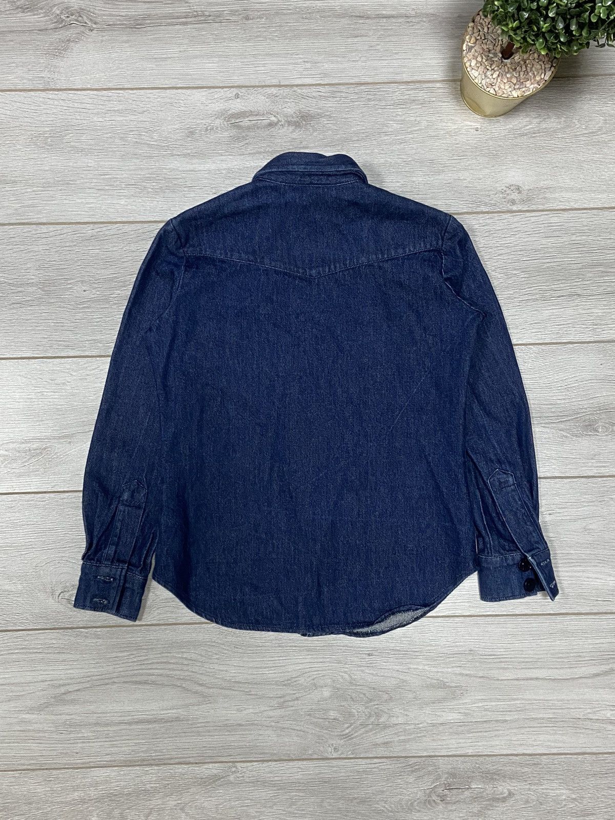 Sandro Sandro denim Shirt buttons jacket vintage jeans Size M / US 6-8 / IT 42-44 - 5 Thumbnail