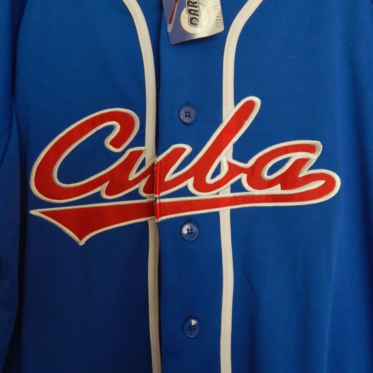 MLB Vintage 00s 2000 Cuba MLB Daring Embroidered jersey y2k hype Size US L / EU 52-54 / 3 - 7 Thumbnail