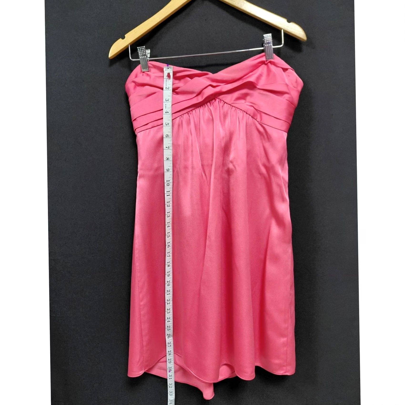 Bcbgmaxazria BCBGMAXAZRIA Pink Strapless Dress Solid Sleeveless Knee Length Size 8 Women Formal Party/Cocktail Dress Men? Size M / US 6-8 / IT 42-44 - 7 Thumbnail